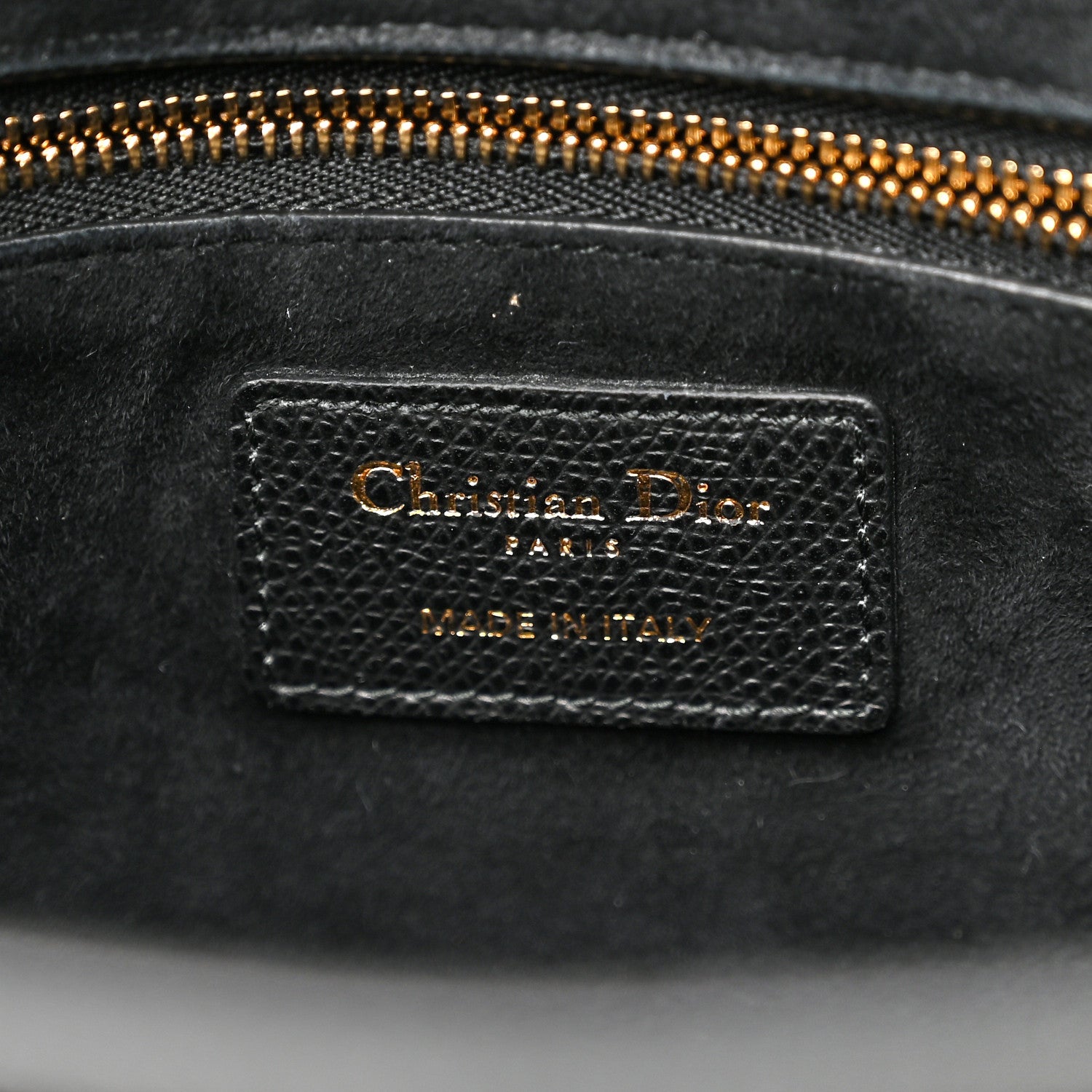 Christian Dior Grained Calfskin Large Lady Dior Black 6 of 12