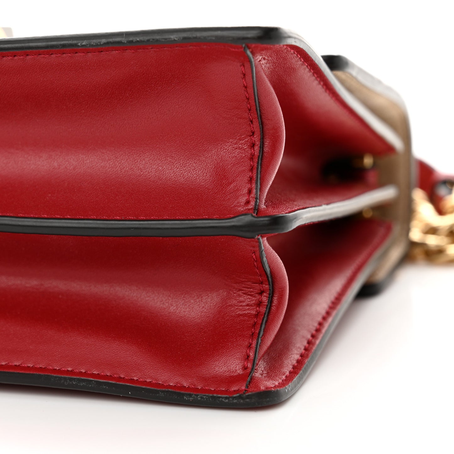 Vitello Liberty FF 1974 Embossed Small Kan I Shoulder Bag Fragola