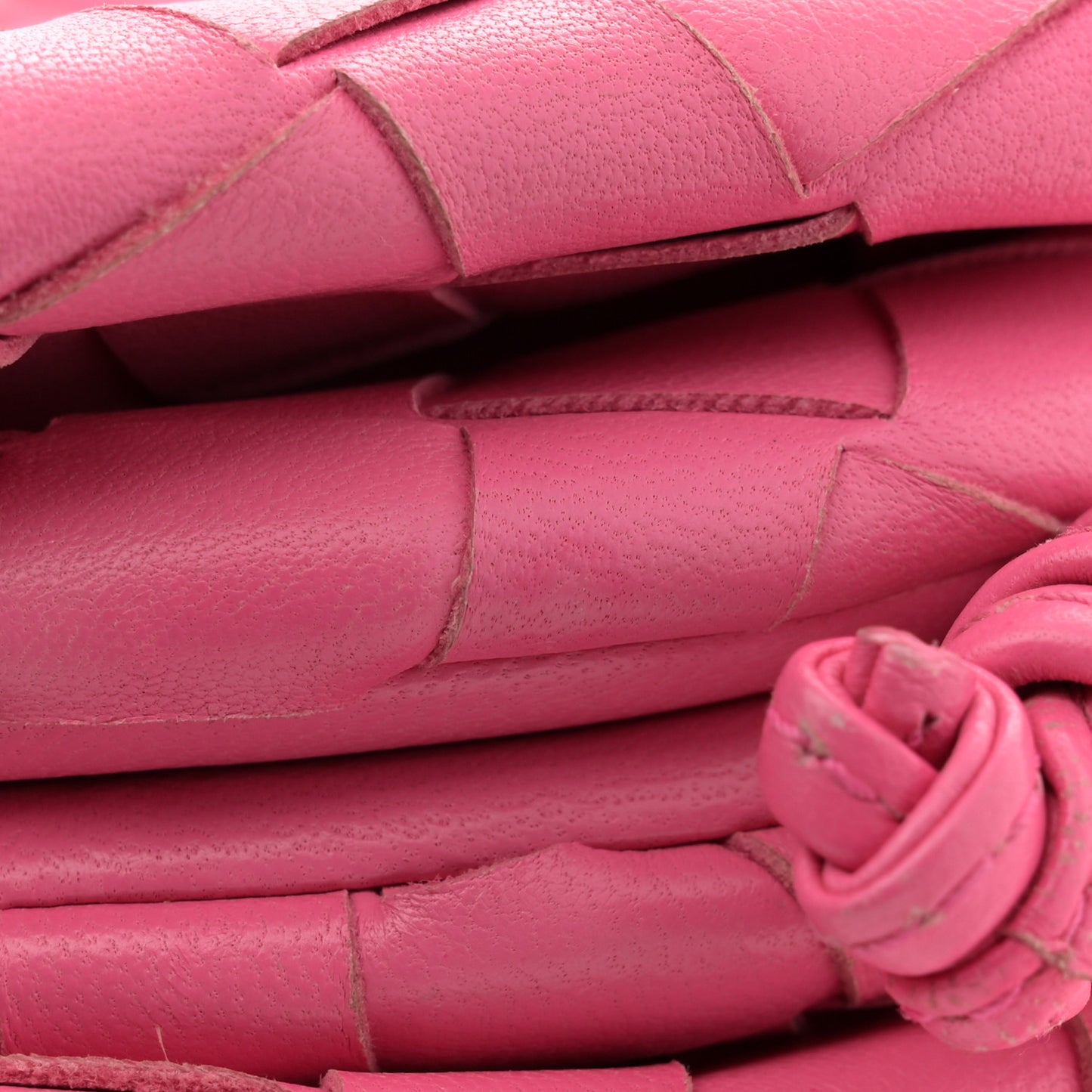 Nappa Intrecciato The Mini Pouch Ribbon