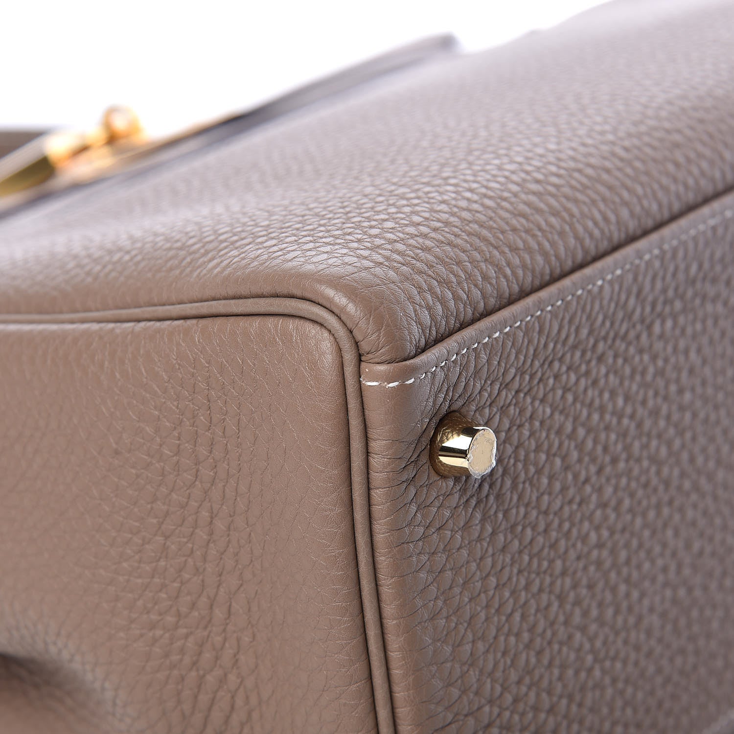 Hermes Togo Kelly Retourne 32 Etoupe 35 of 36