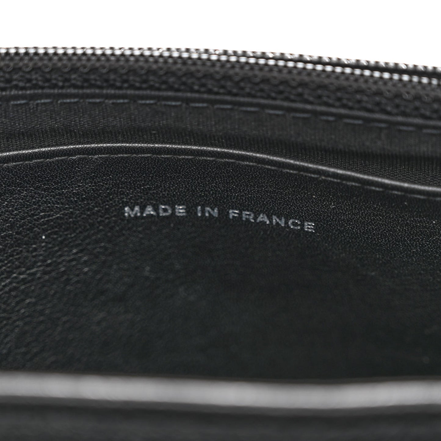 Caviar Half Moon Wallet On Chain WOC Black