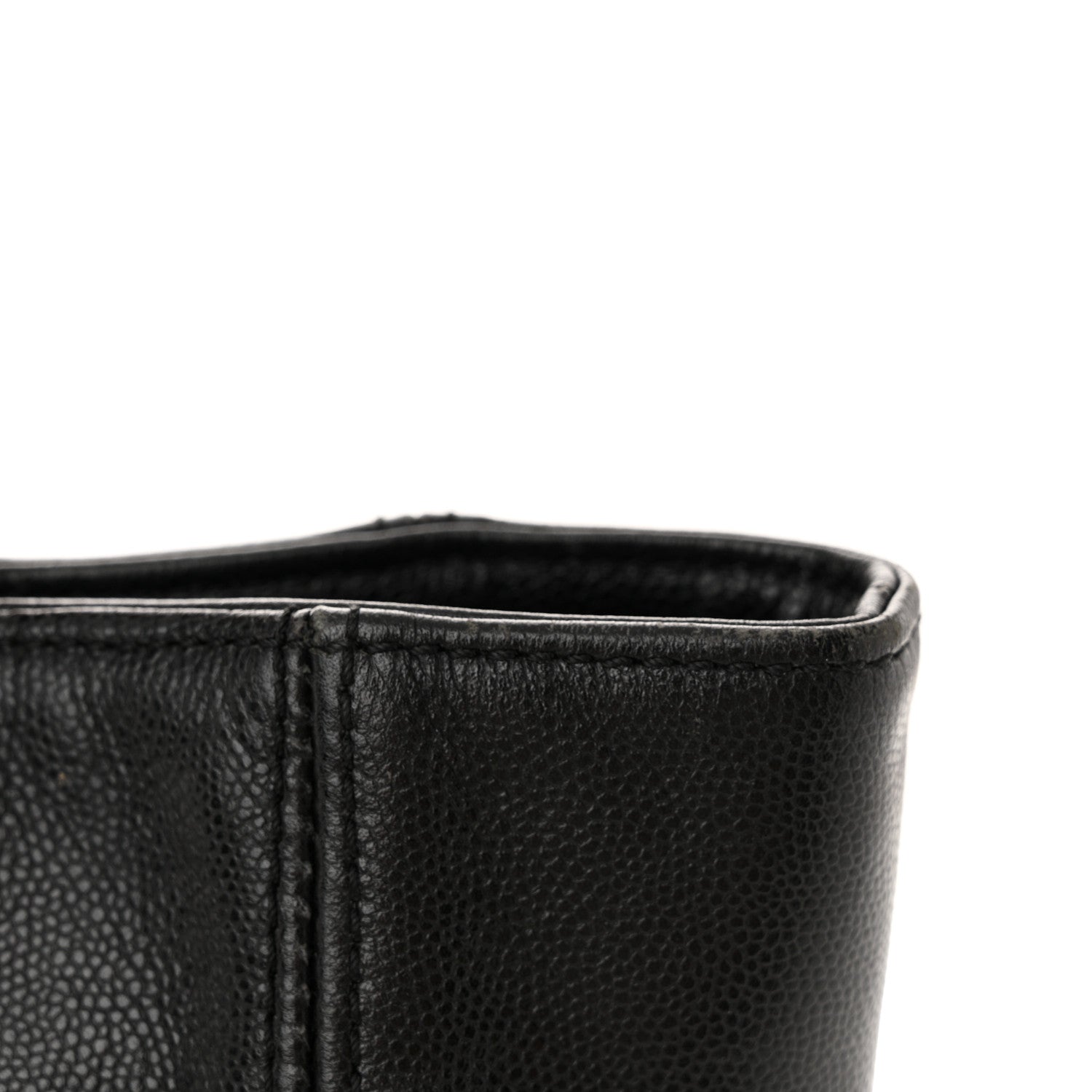 Chanel Caviar Tortoise Timeless CC Tote Black 12 of 15