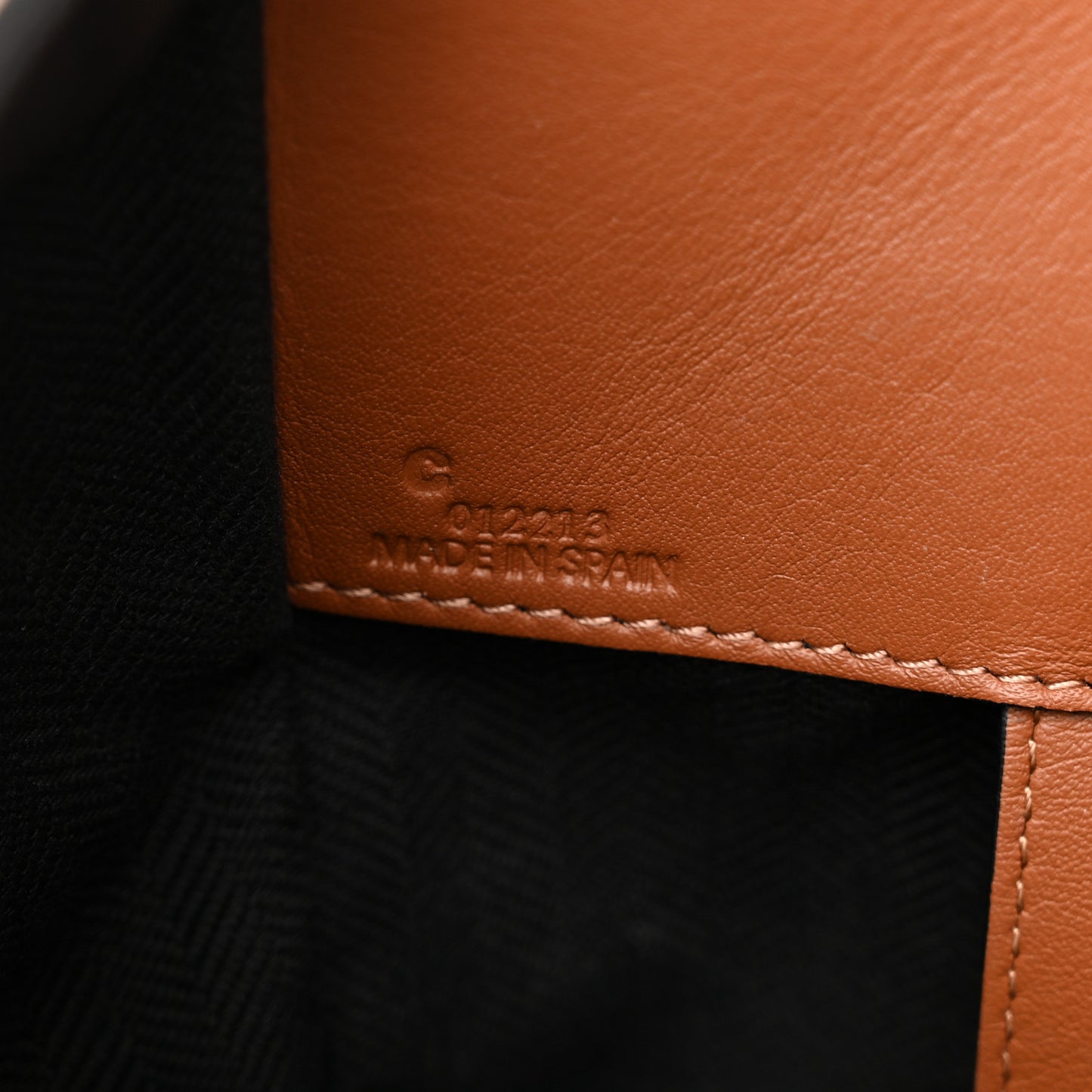 Calfskin Small Hammock Shoulder Bag Tan