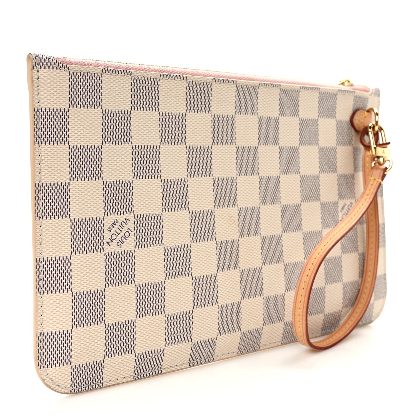 Damier Azur Neverfull MM GM Pochette Rose Ballerine