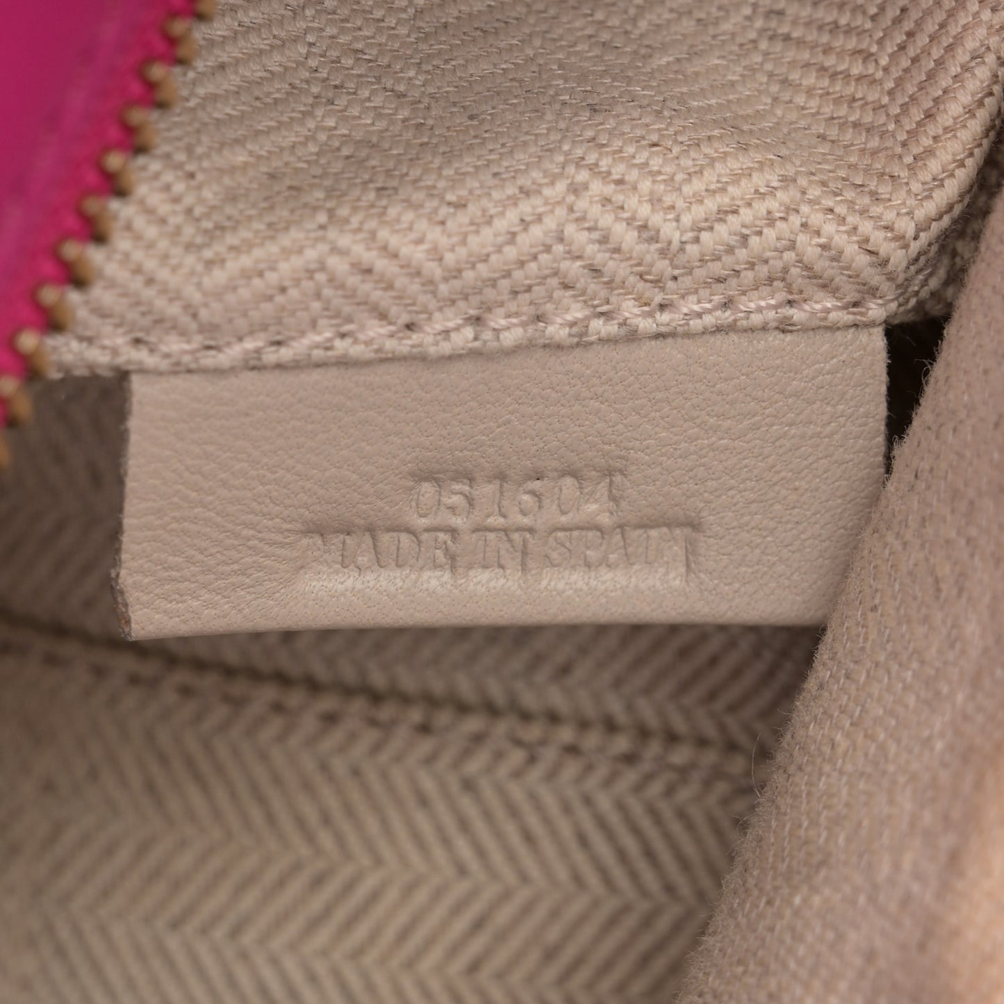 Calfskin Medium Puzzle Bag Fuchsia