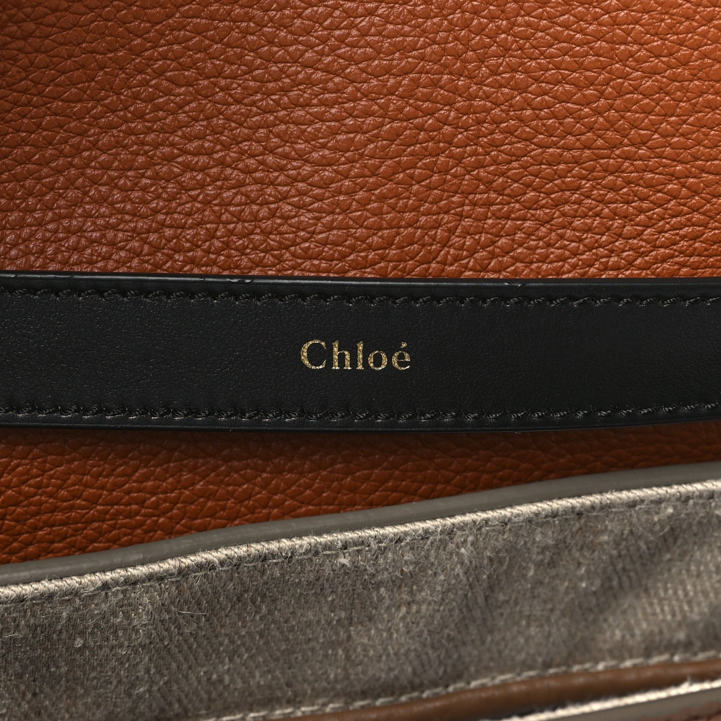 Grained Calfskin Medium Penelope Shoulder Bag Nut