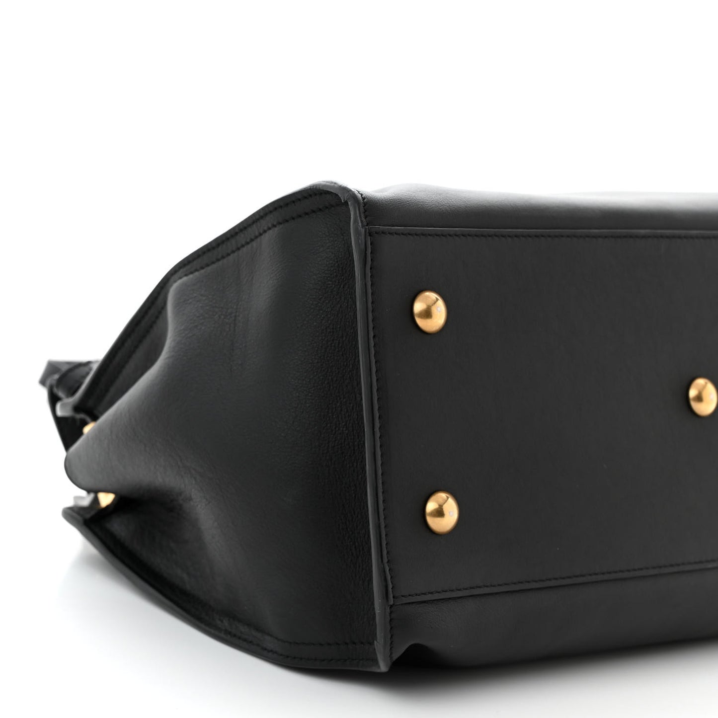 Calfskin Small Classic Y Cabas Black