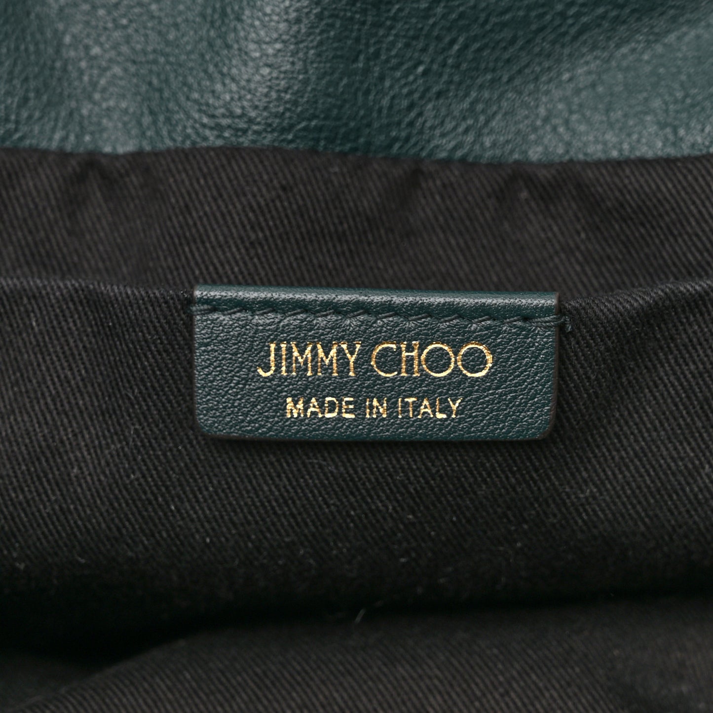 Calfskin Juno Bucket Bag Forest Green