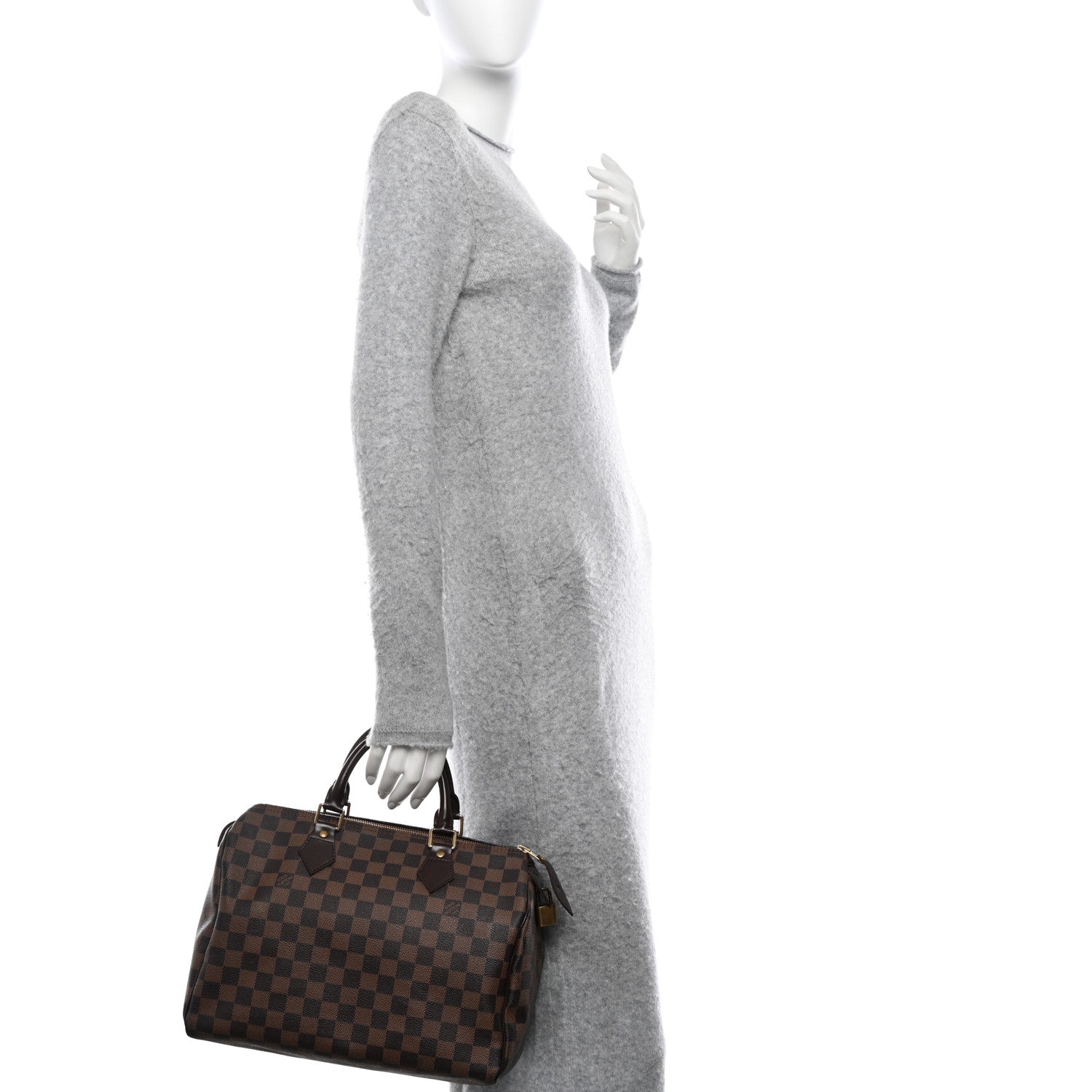 Louis Vuitton Damier Ebene Speedy 30 2 of 15