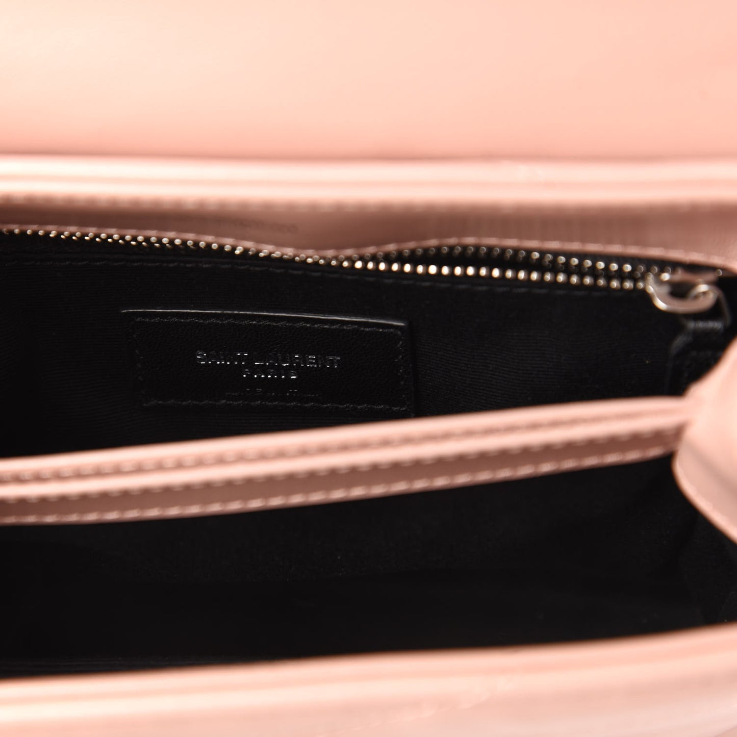 Calfskin Y Quilted Monogram Toy Loulou Crossbody Bag Pale Pink