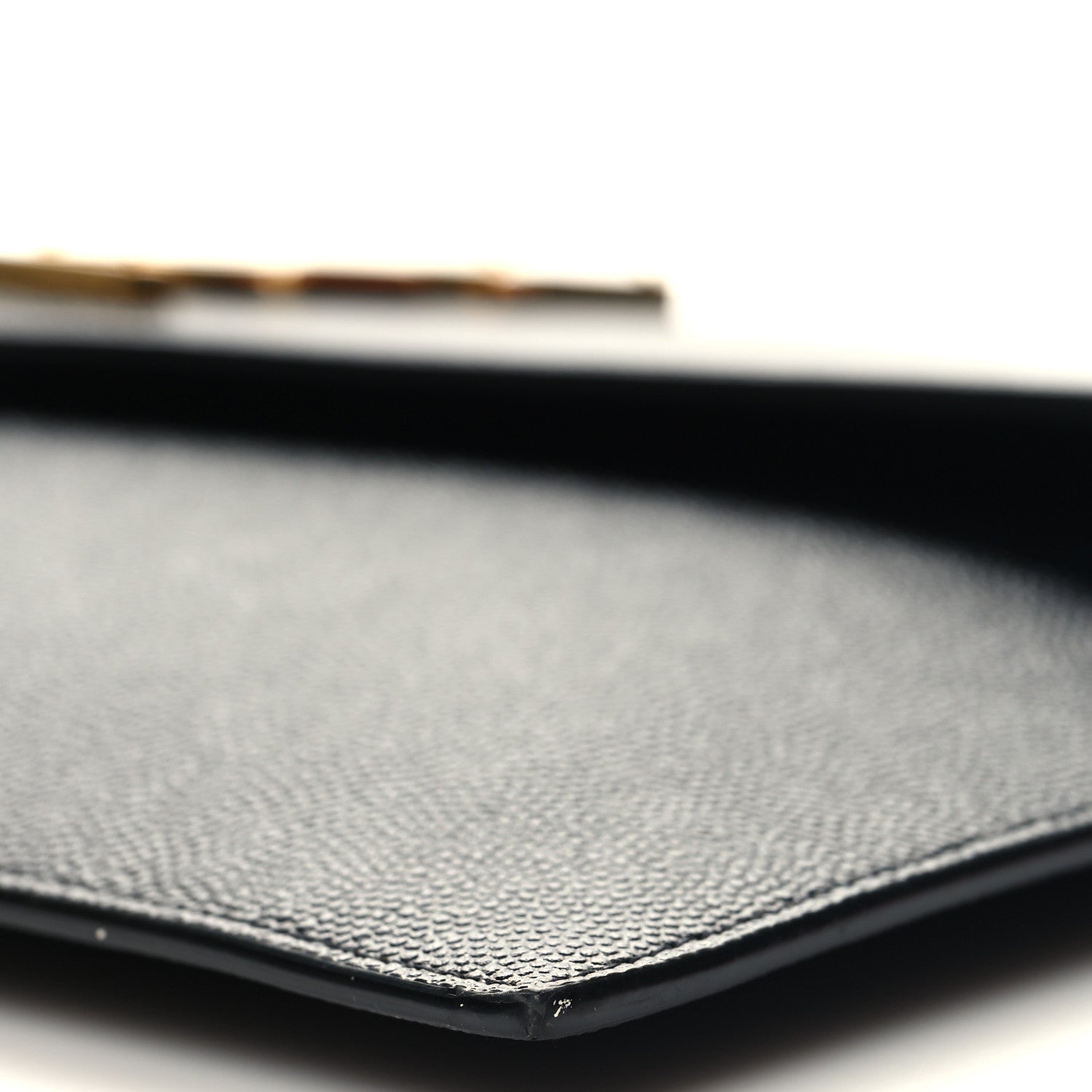 Saint Laurent Grain De Poudre Uptown Pouch Black 10 of 11