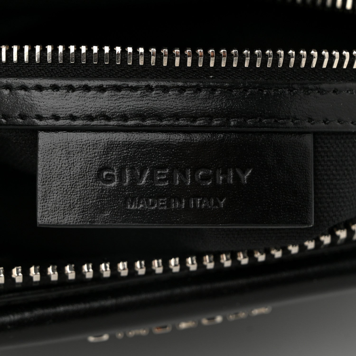 Givenchy Shiny Lord Calfskin Small Antigona Black 6 of 10