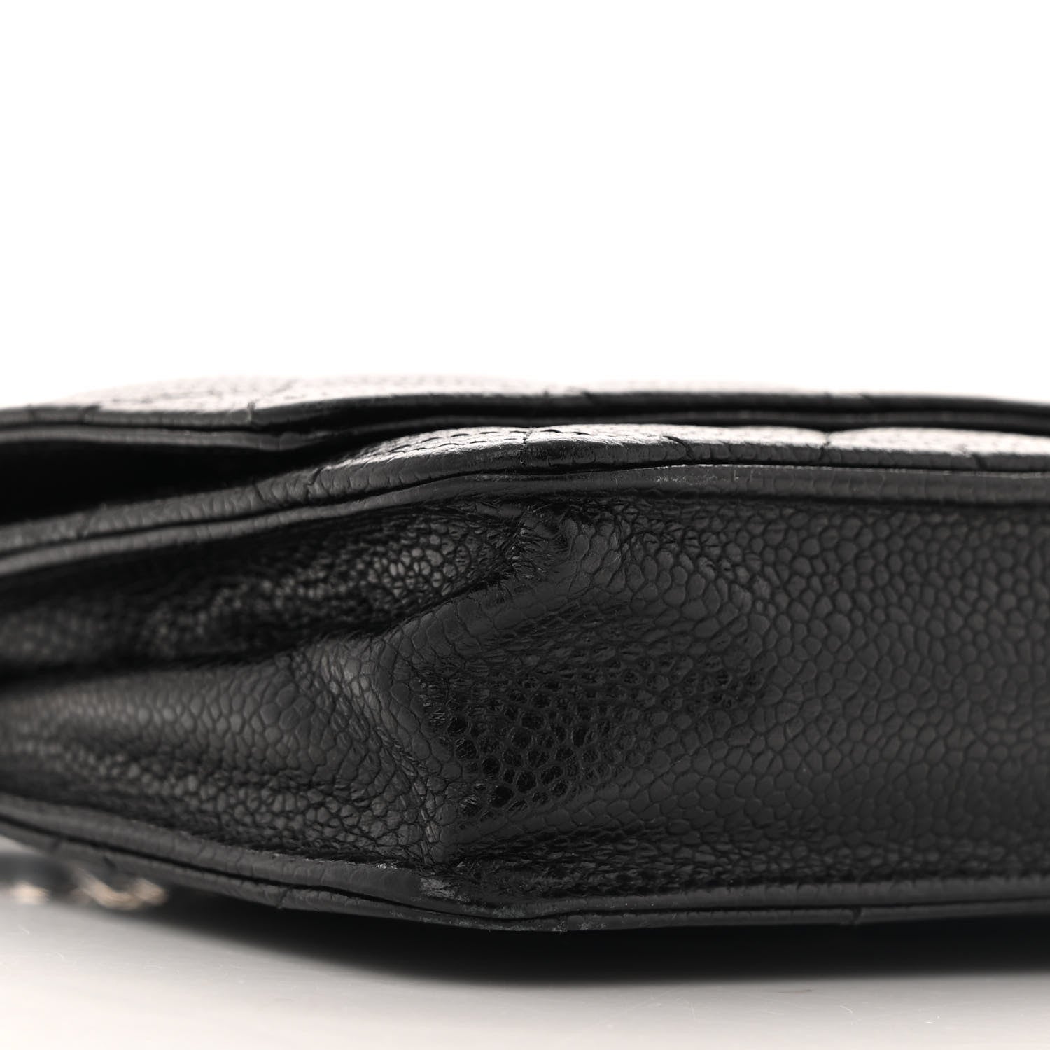 Chanel Caviar Quilted Wallet on Chain WOC Black 10 of 13