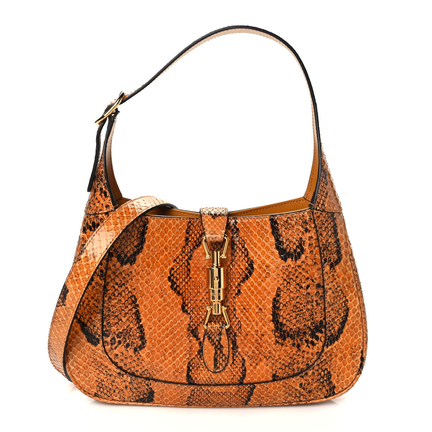 Gucci Python Small Jackie 1961 Hobo Sun Oil 1088028 – FASHIONPHILE