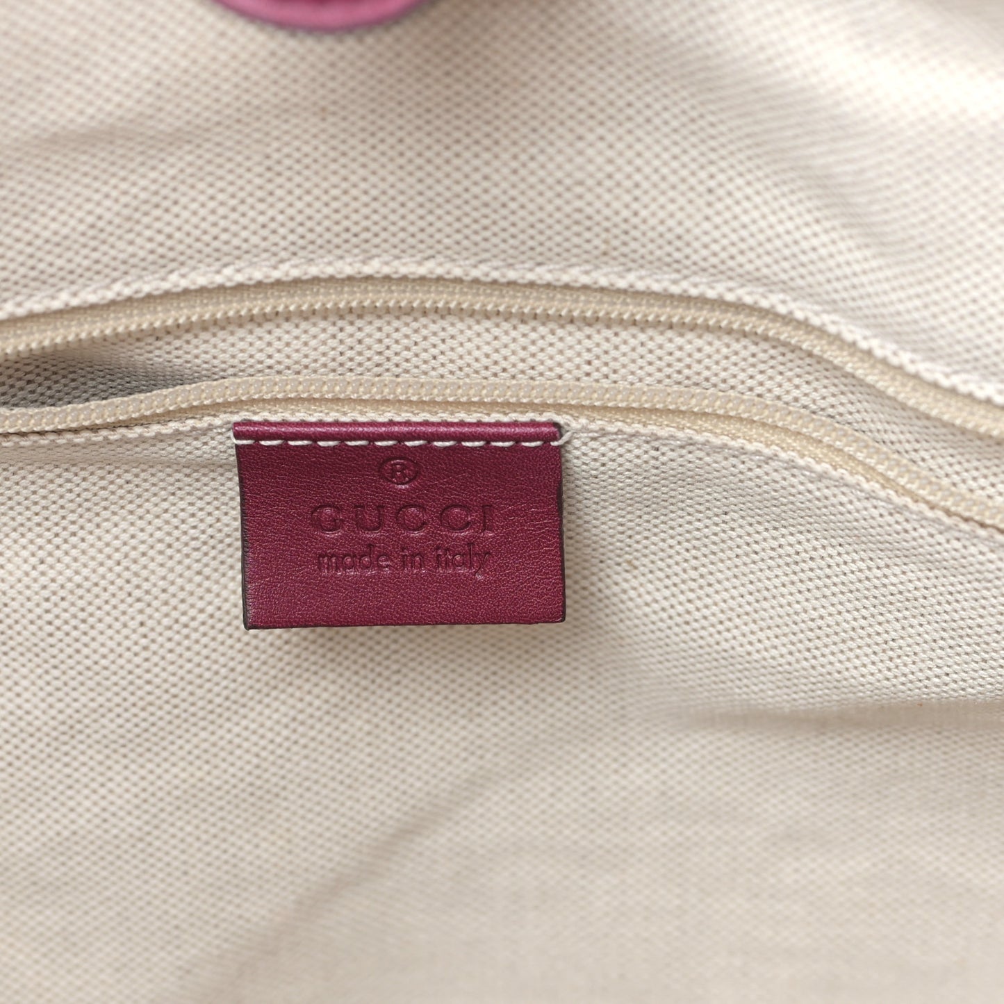 Guccissima Medium Sukey Tote Raspberry Candy