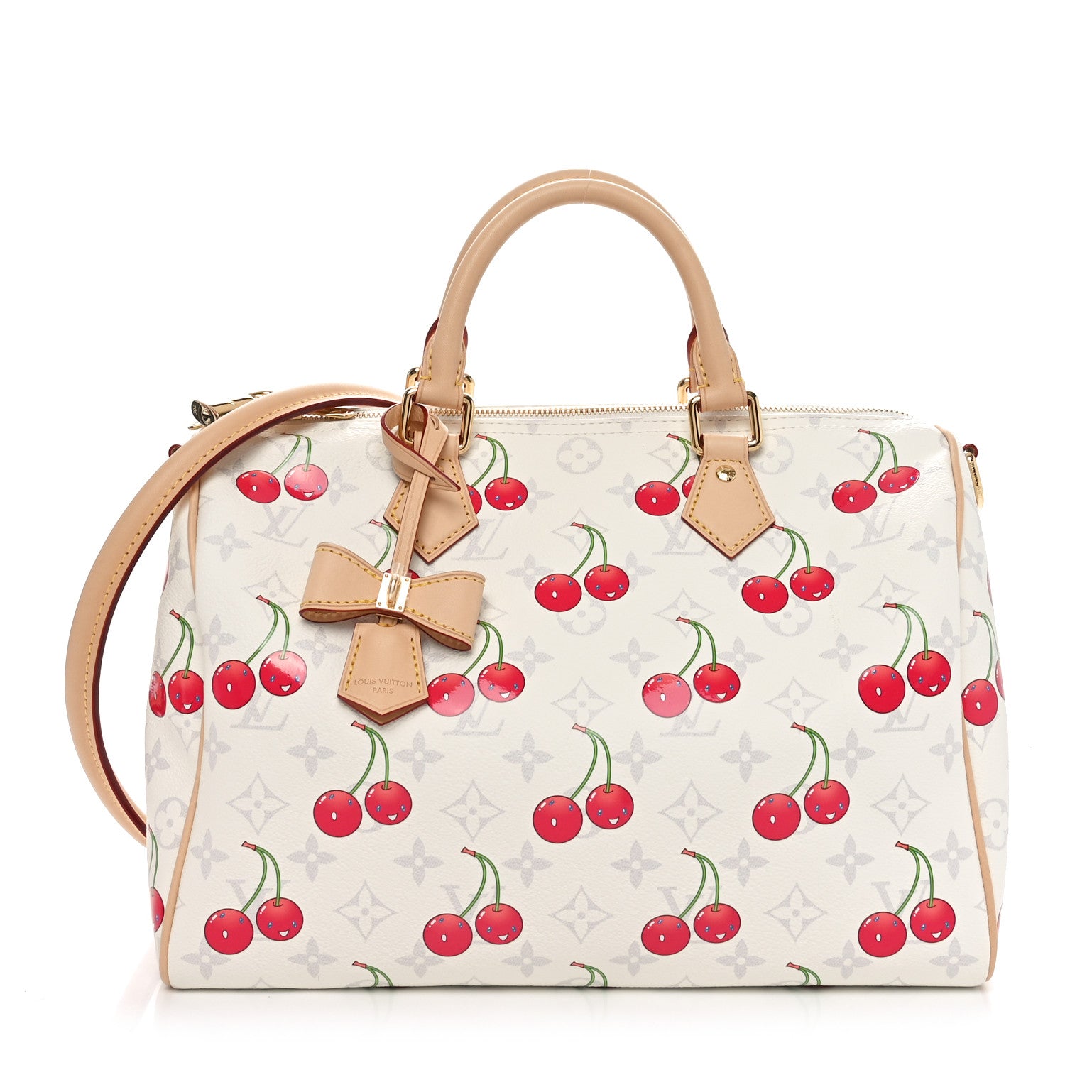 Louis Vuitton LV X TM Monogram Cerises Speedy Soft Bandouliere 30