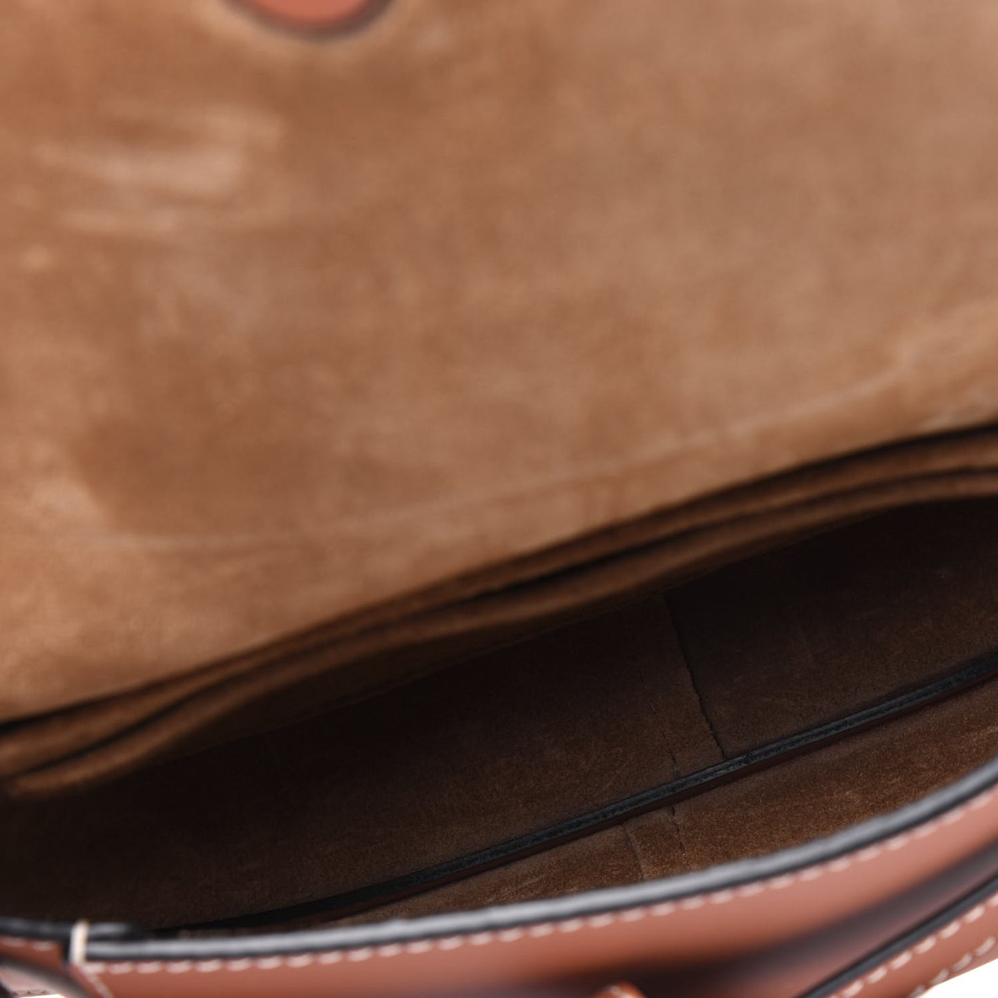 Calfskin Mini Gate Belt Bag Tan