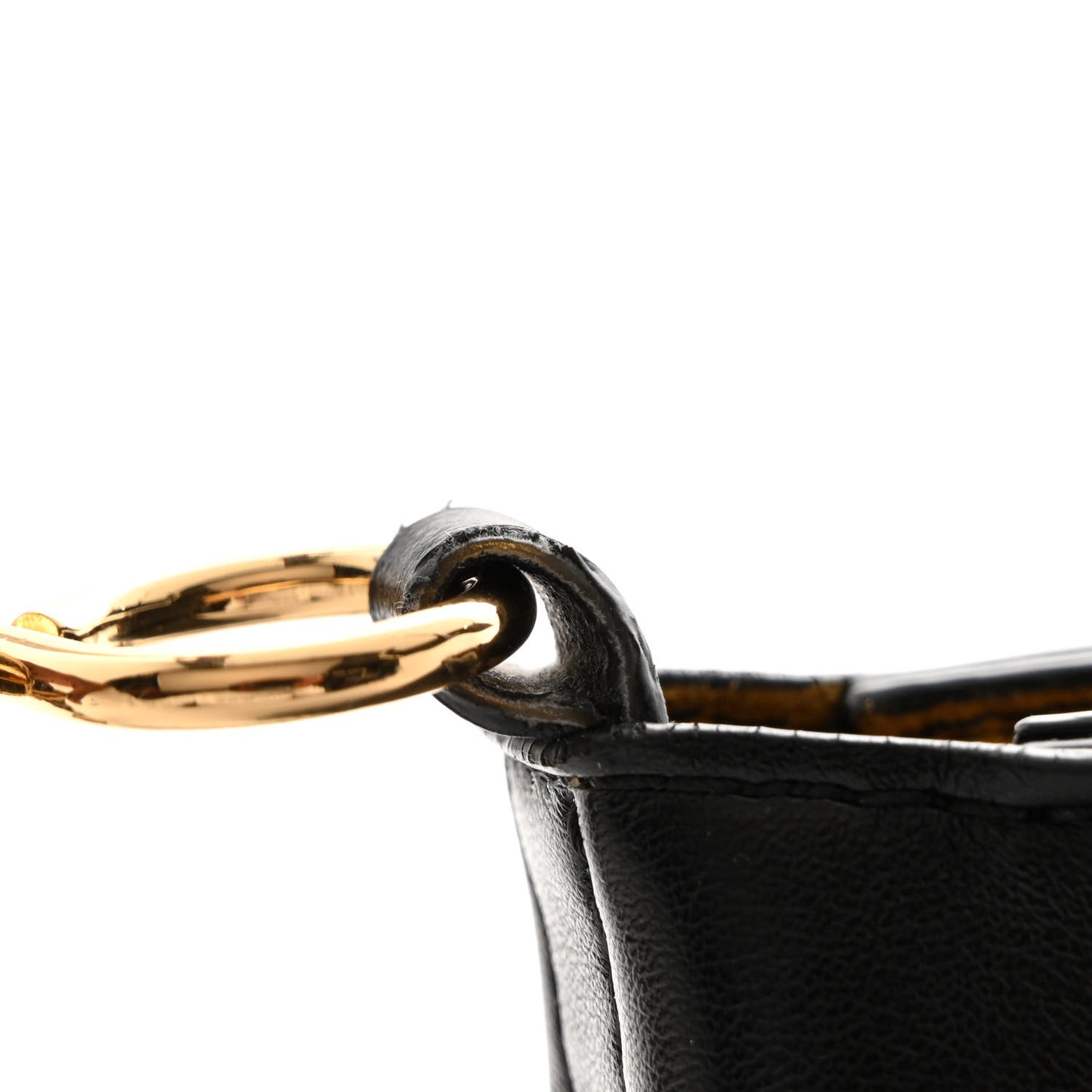 Eco Alter Nappa Perforated Logo Mini Crossbody Black