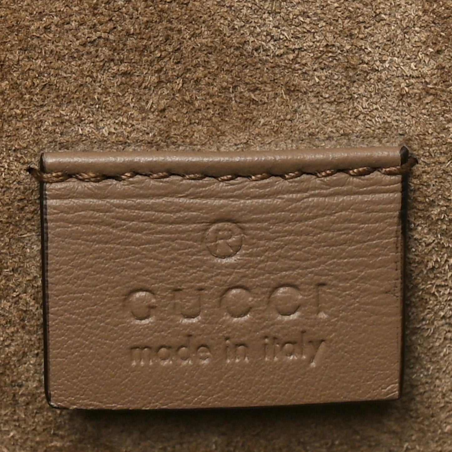 GG Supreme Monogram Medium Dionysus Shoulder Bag Taupe