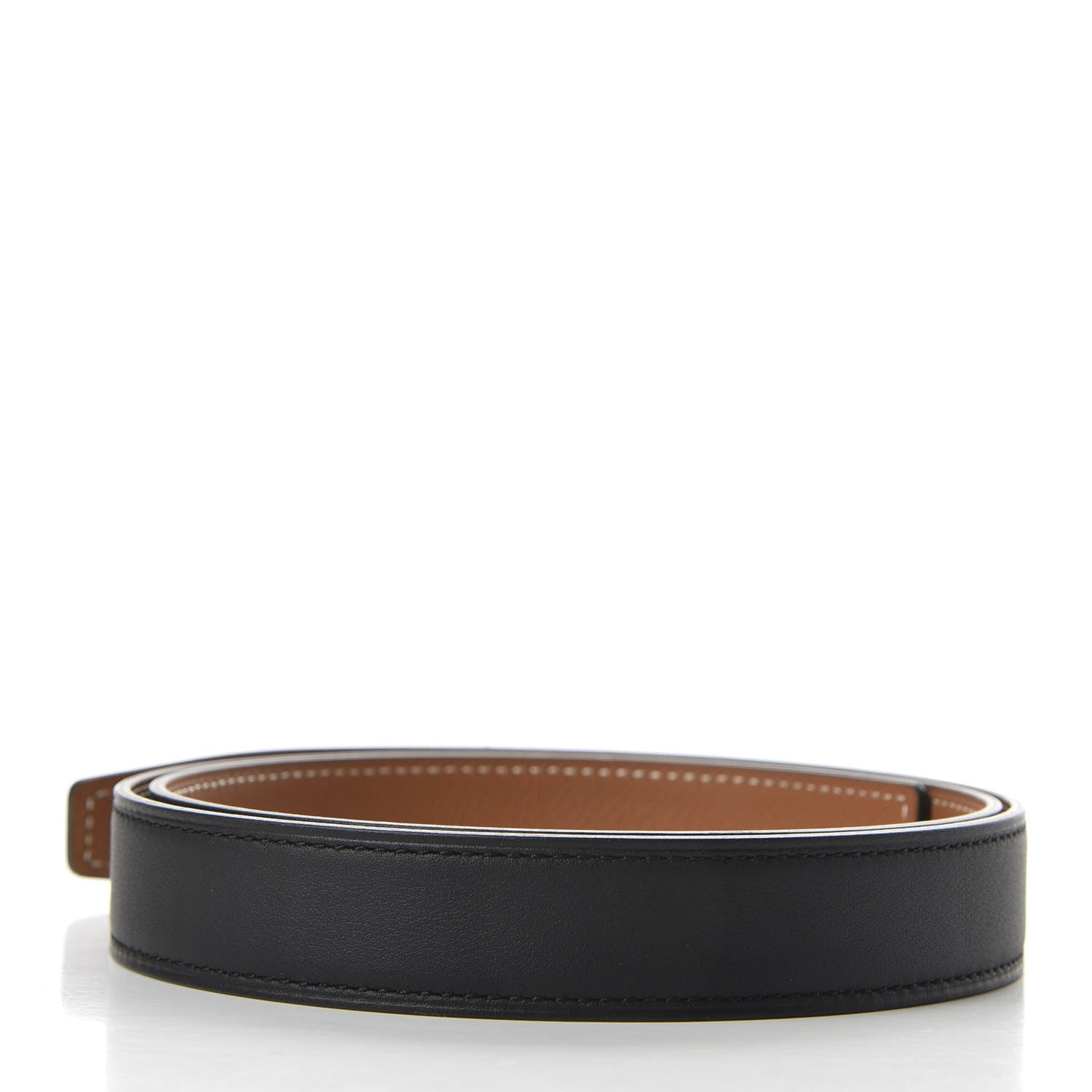 Hermes Swift Epsom 24mm Belt Strap 80 Black Gold 2 of 6