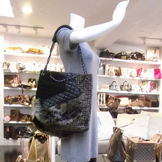 Fantasy Fur Karl's Cabas Tote
