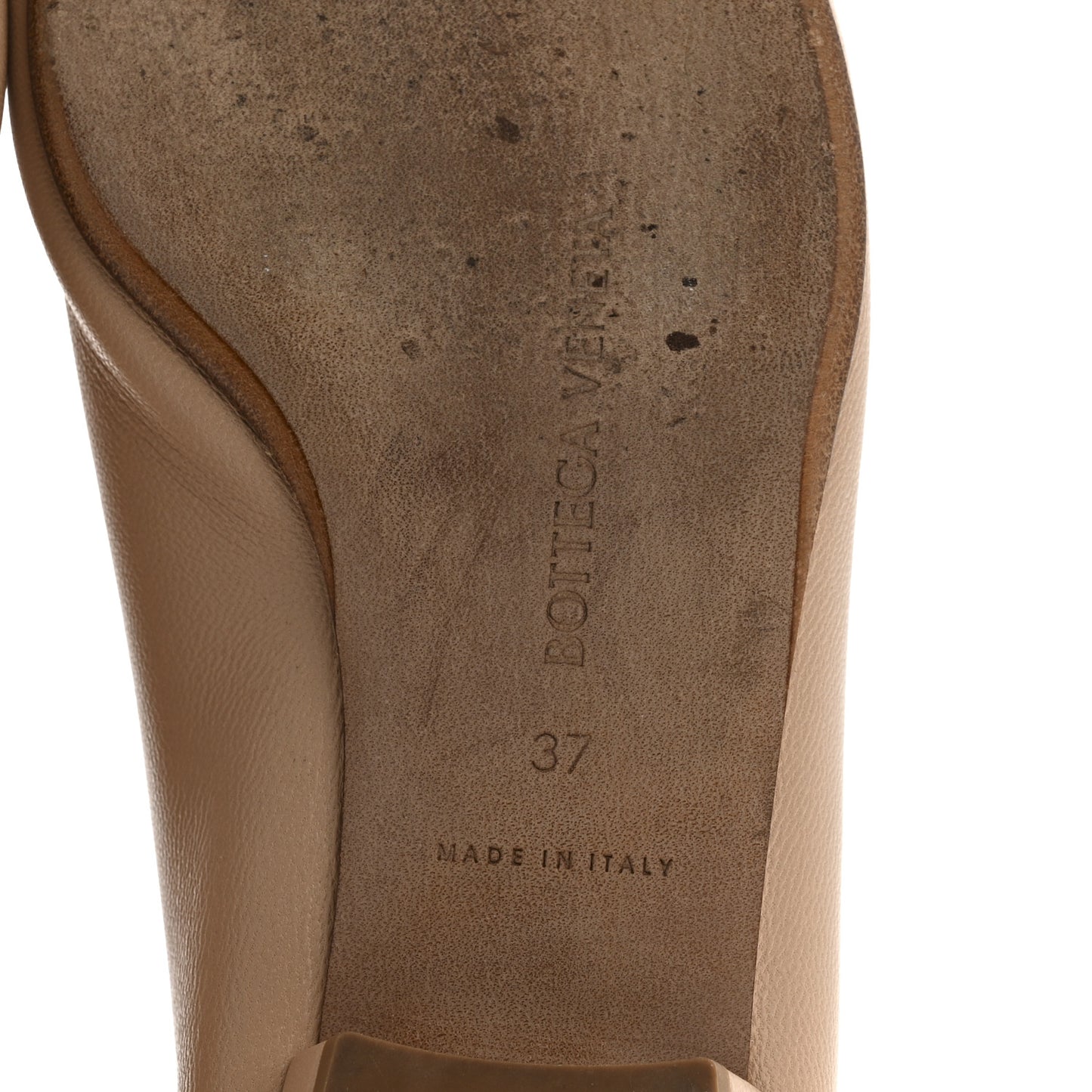 Nappa Dream Almond Ballet Flats 37 Nude