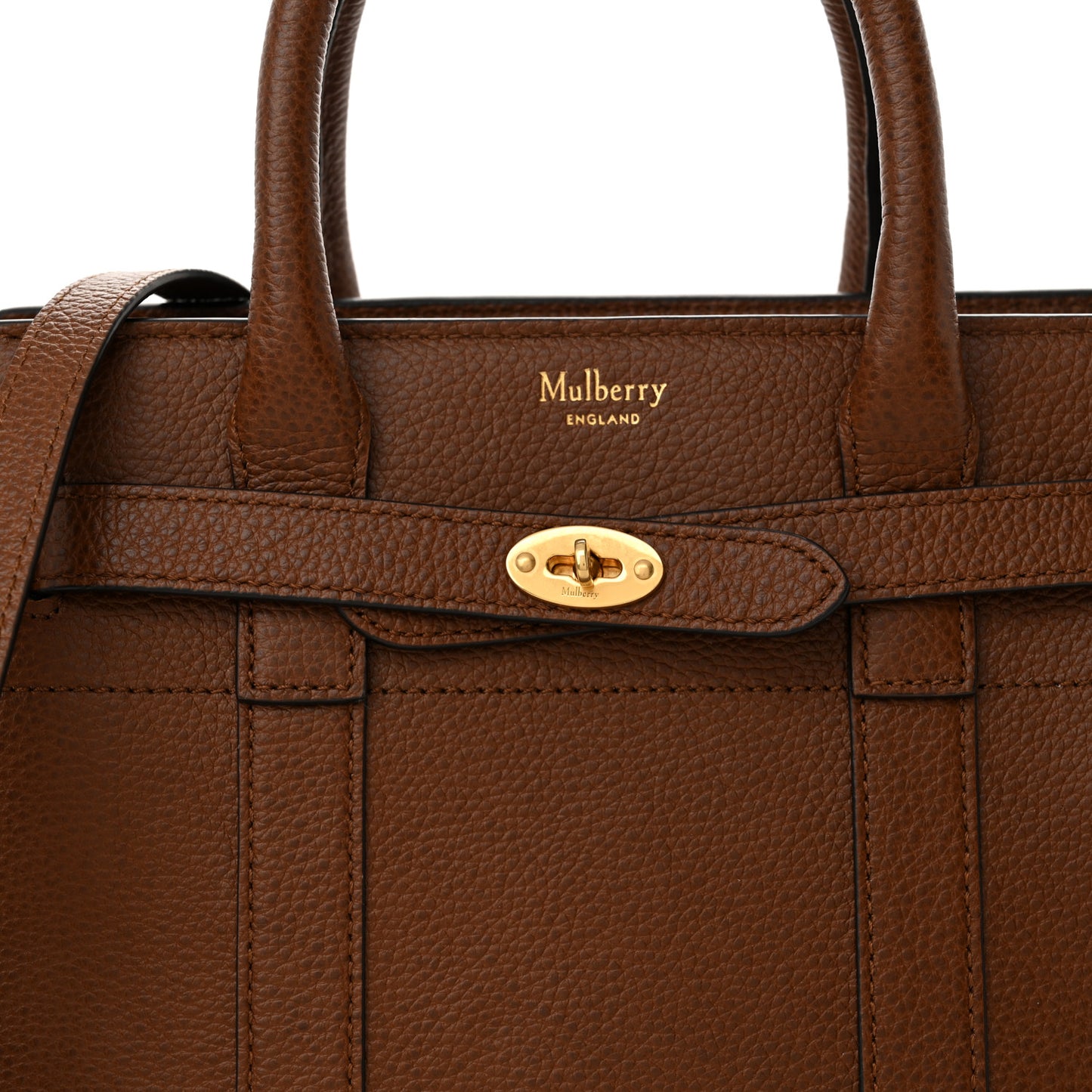 Small Classic Grain Mini Zipped Bayswater Oak