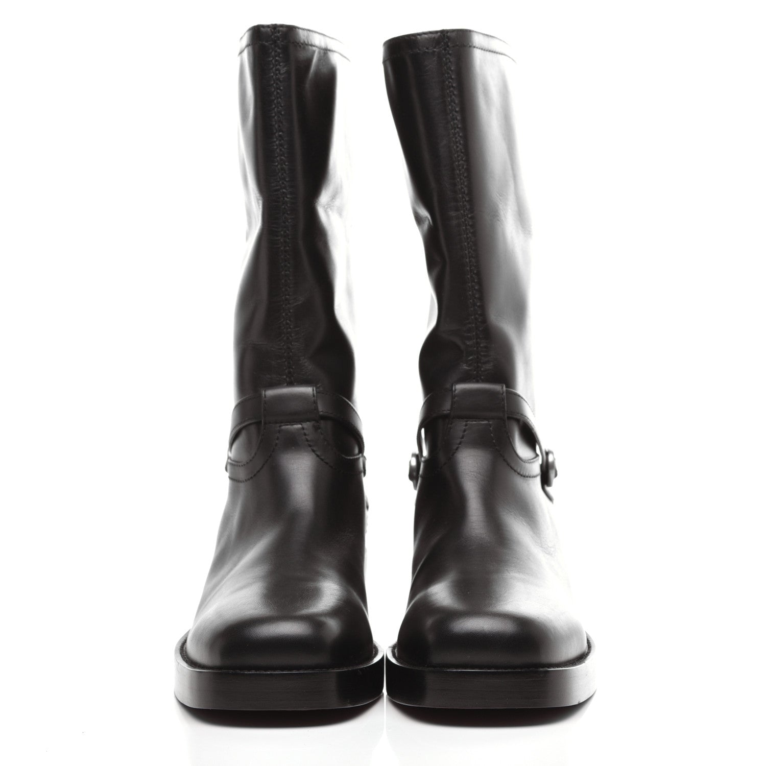 Christian Dior Soft Calfskin Diorider Boots 39 Black 2 of 9