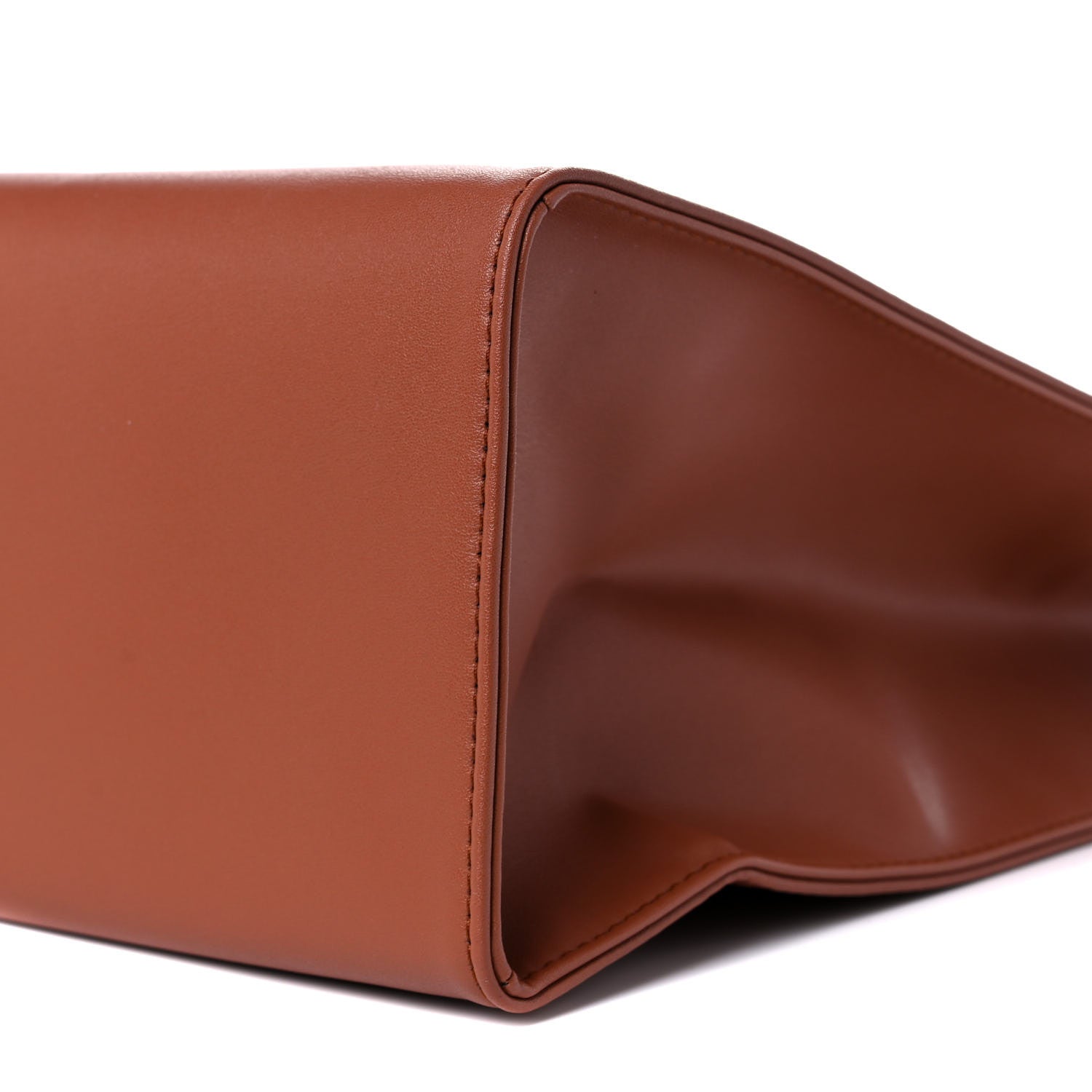 Telfar Vegan Leather Medium Shopping Bag Tan 9 of 9