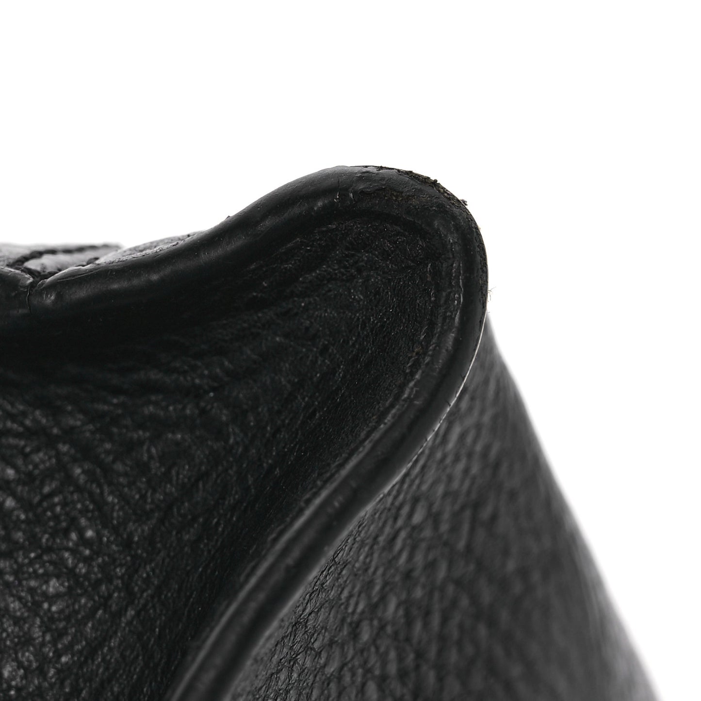 Natural Grain Calfskin Antony Messenger Crossbody Black