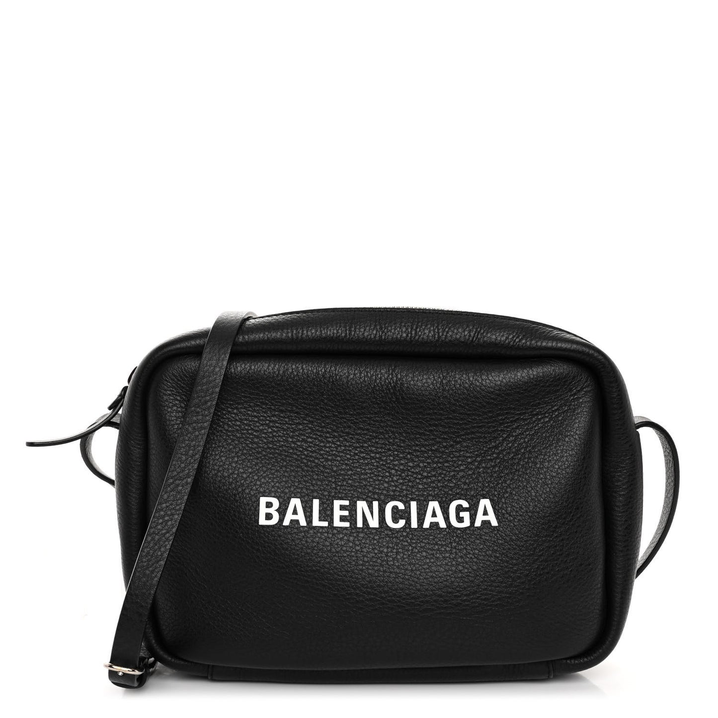 Calfskin Logo XS Everyday Camera Bag Black