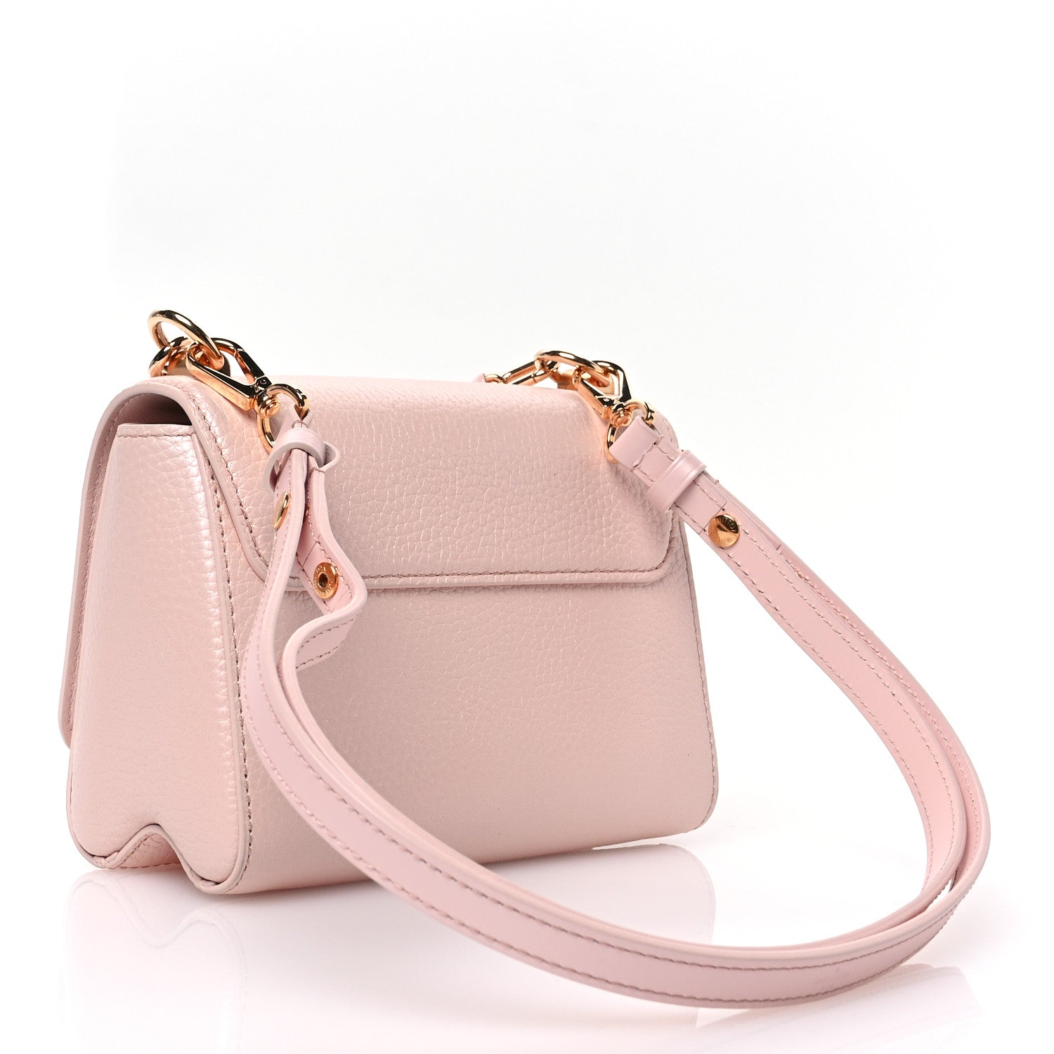 Louis Vuitton Iridescent Grained Calfskin Summer Splash Twist PM Pink 3 of 10