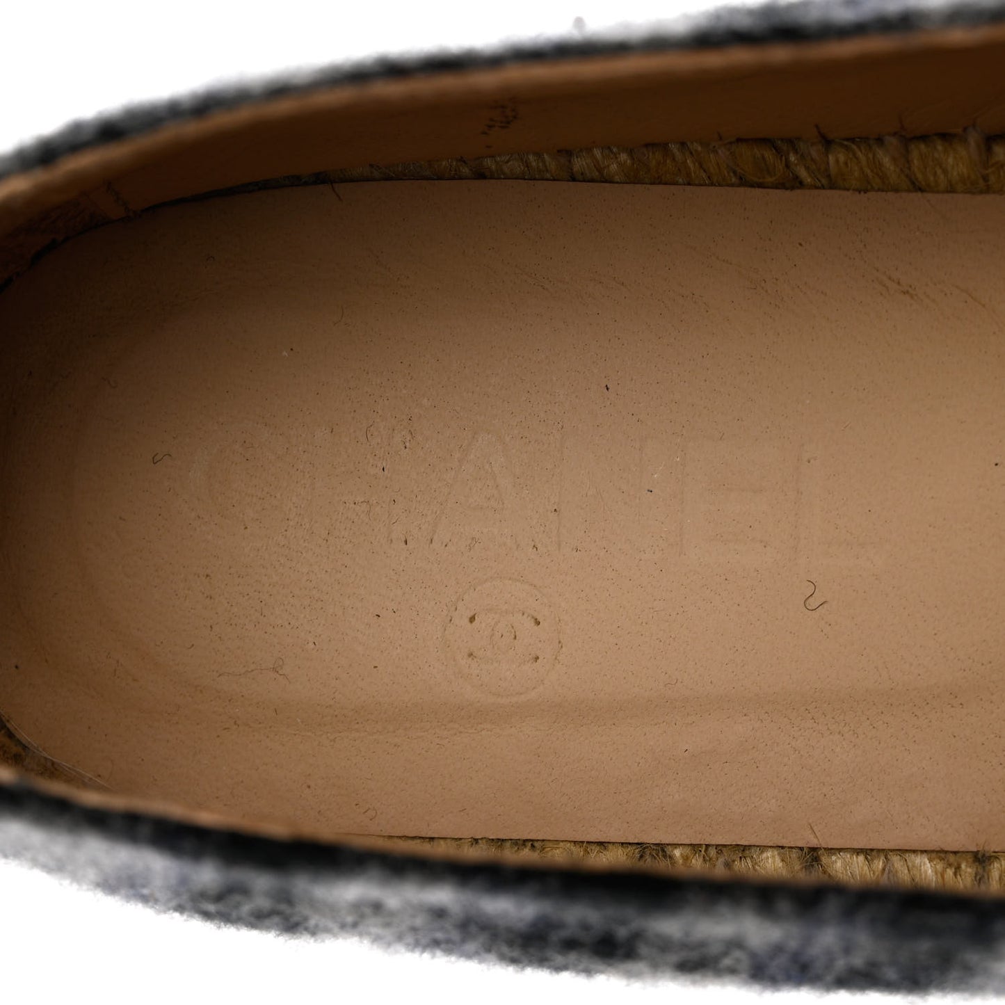 Flannel CC Espadrilles 41 Black Grey