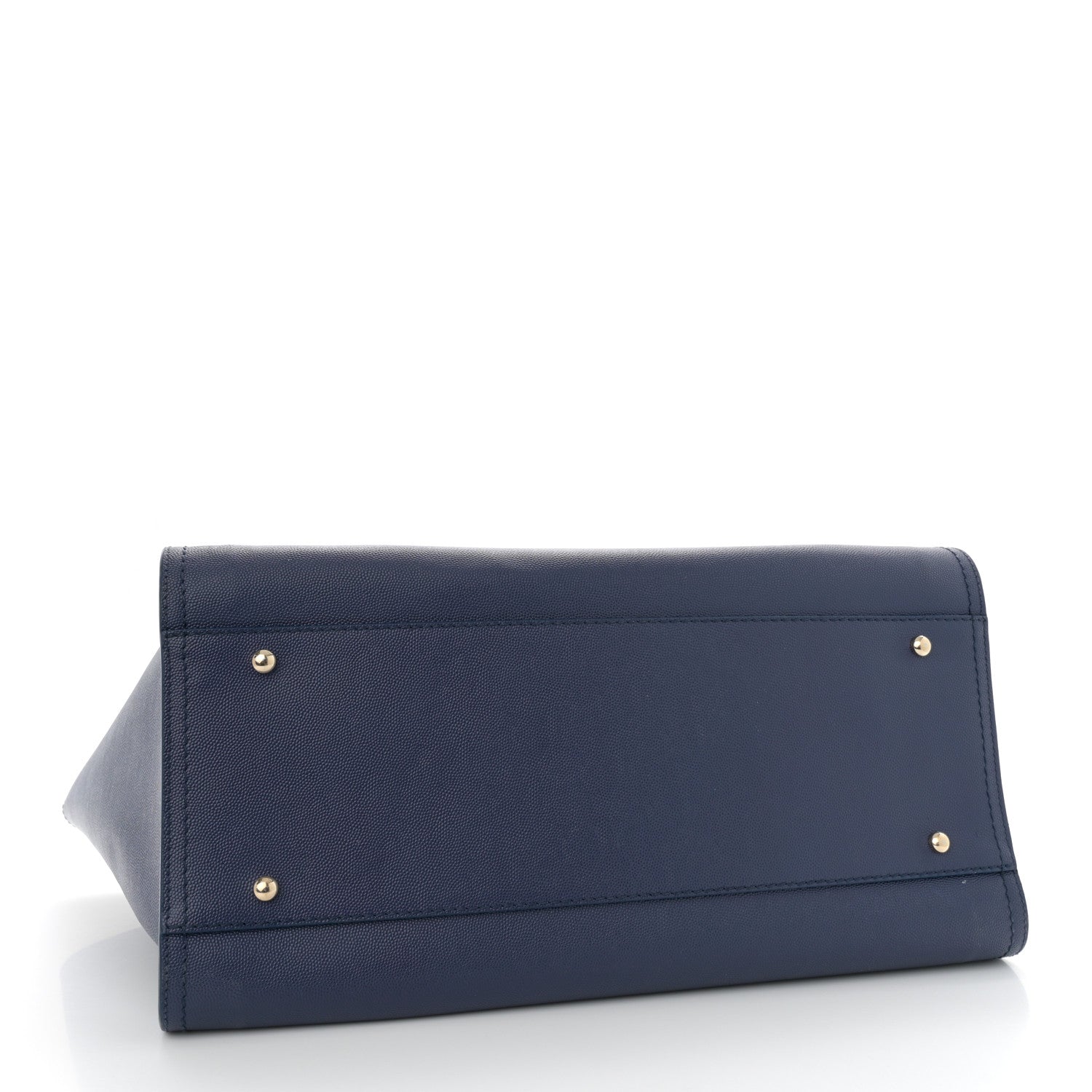 Chanel Caviar Medium Studded Deauville Tote Navy 4 of 12