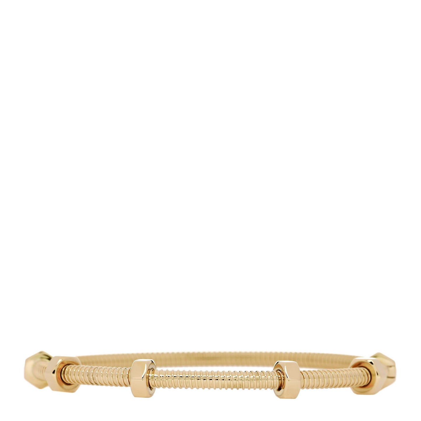 18K Pink Gold Ecrou de Cartier Bracelet 17