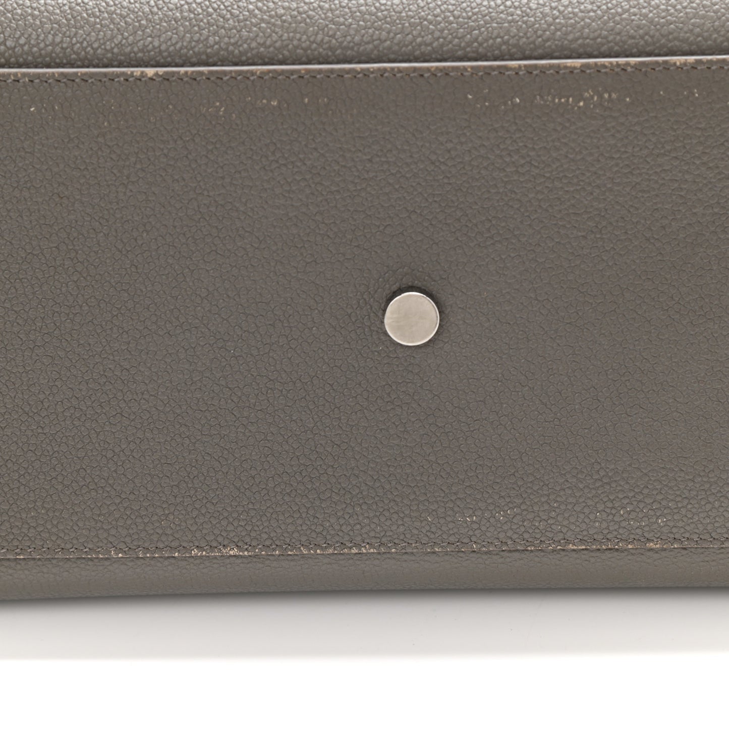 Grained Calfskin Small Sac De Jour Fog