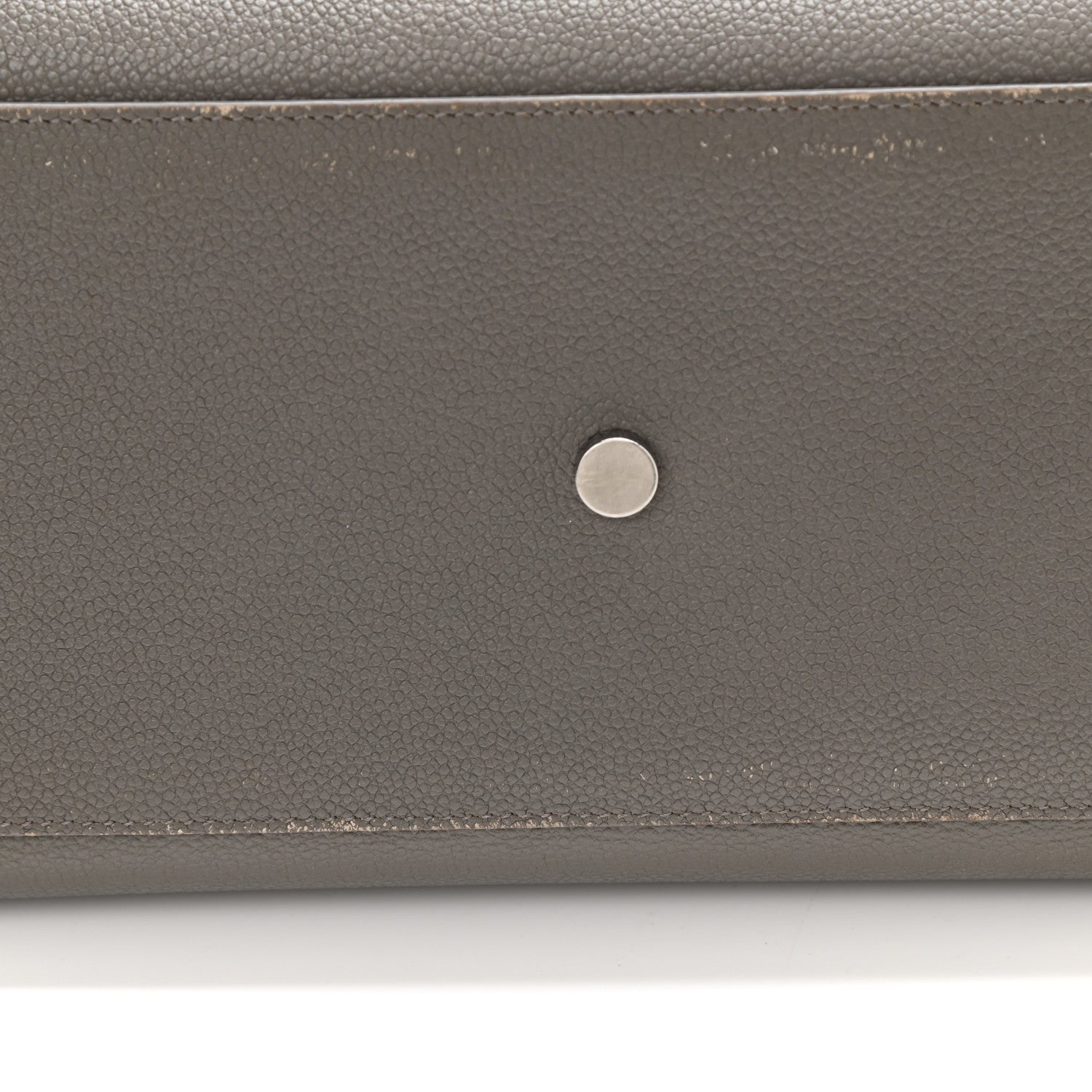 Saint Laurent Grained Calfskin Small Sac De Jour Fog 16 of 16