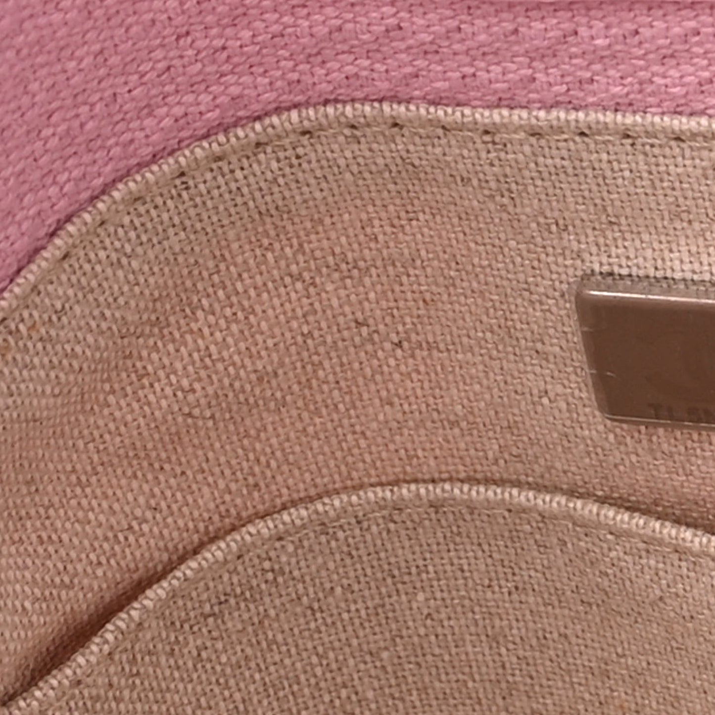 Mixed Fibers Small Deauville Tote Pink
