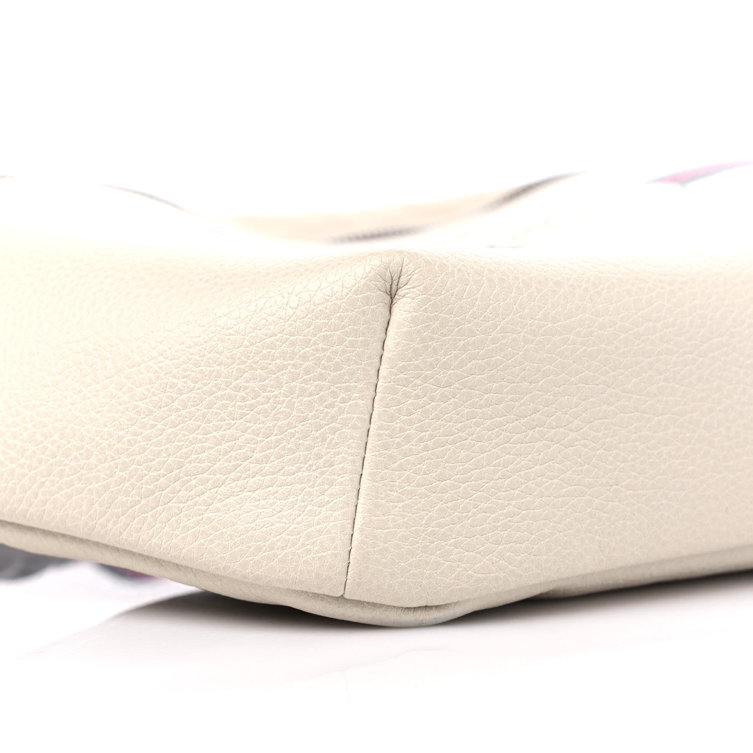 Gucci Grained Calfskin Logo Belt Bag White 8 of 11