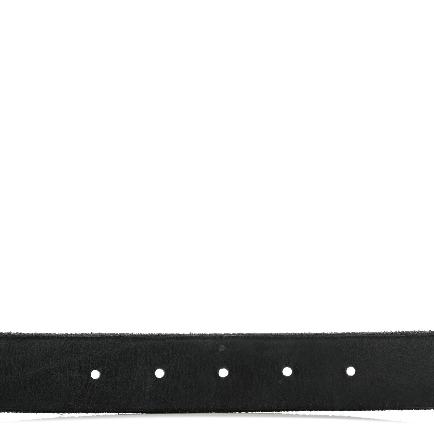 Cuoio Toscano Nickel Double G 30mm Belt 75 30 Black