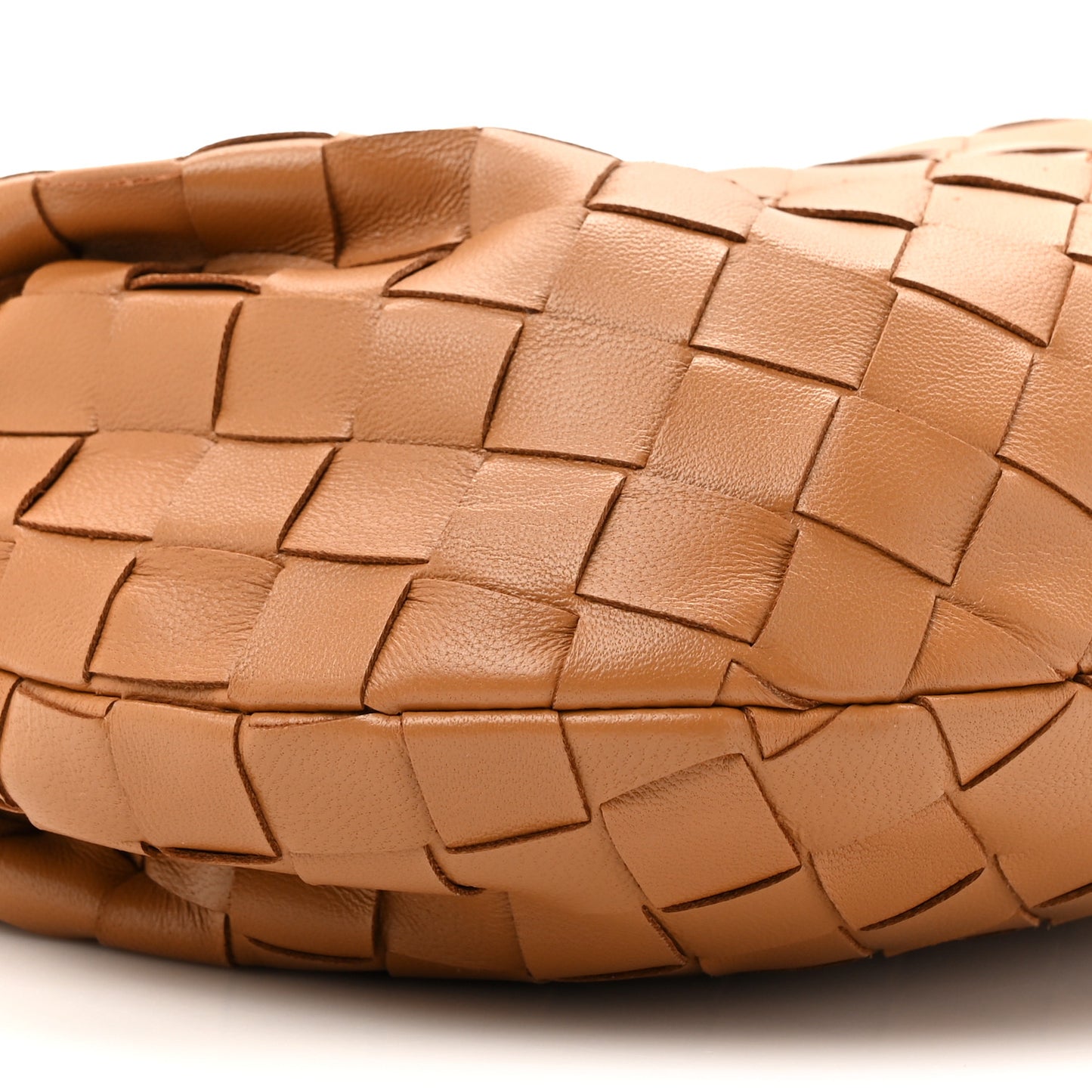 Nappa Intrecciato Mini Jodie Caramel