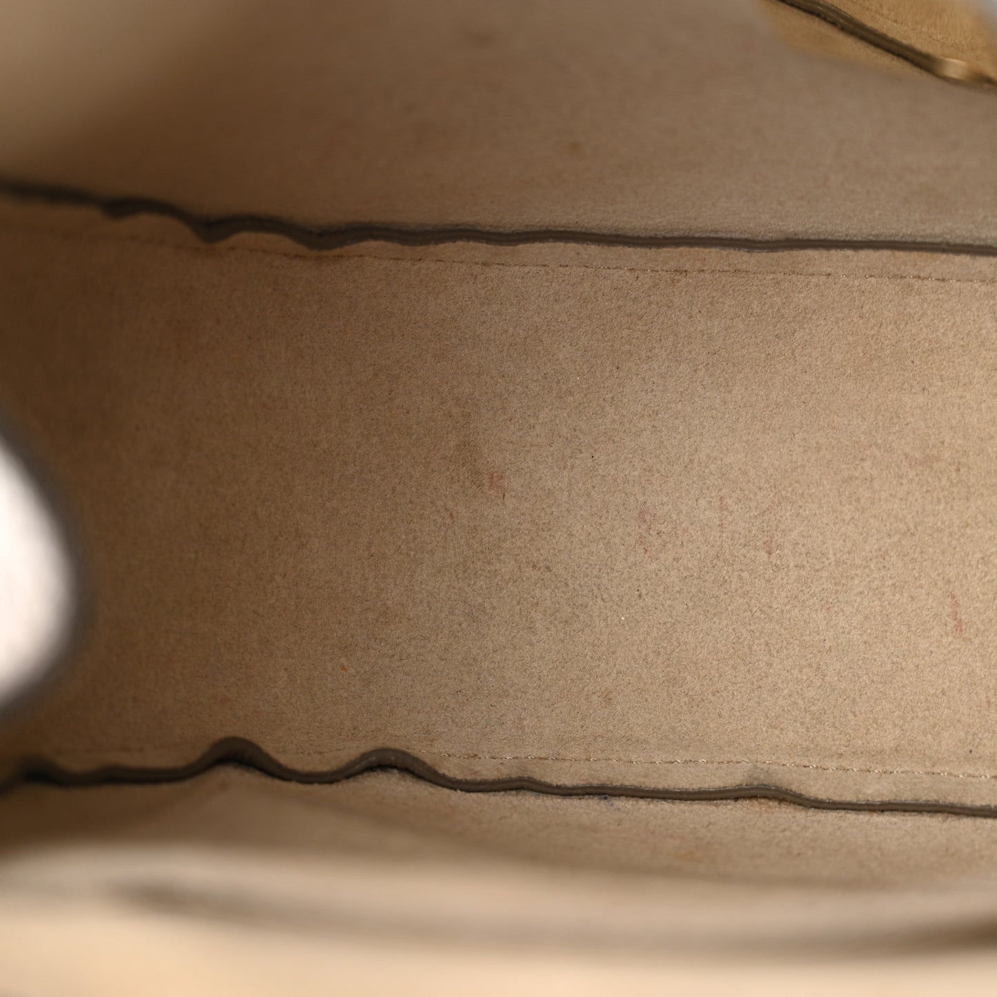 Grained Lambskin Drew Shoulder Bag Motty Grey