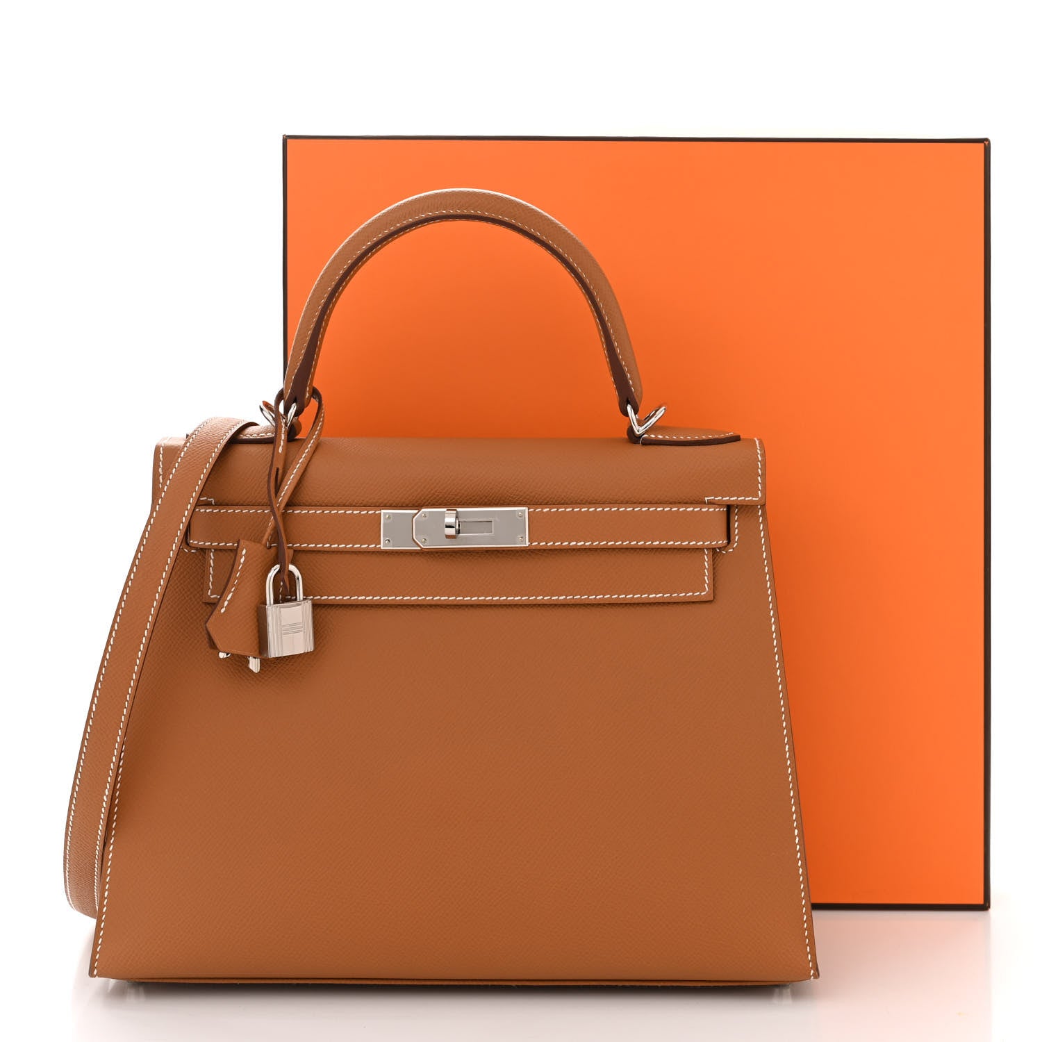 Hermes Epsom Kelly Sellier 28 Gold 11 of 11