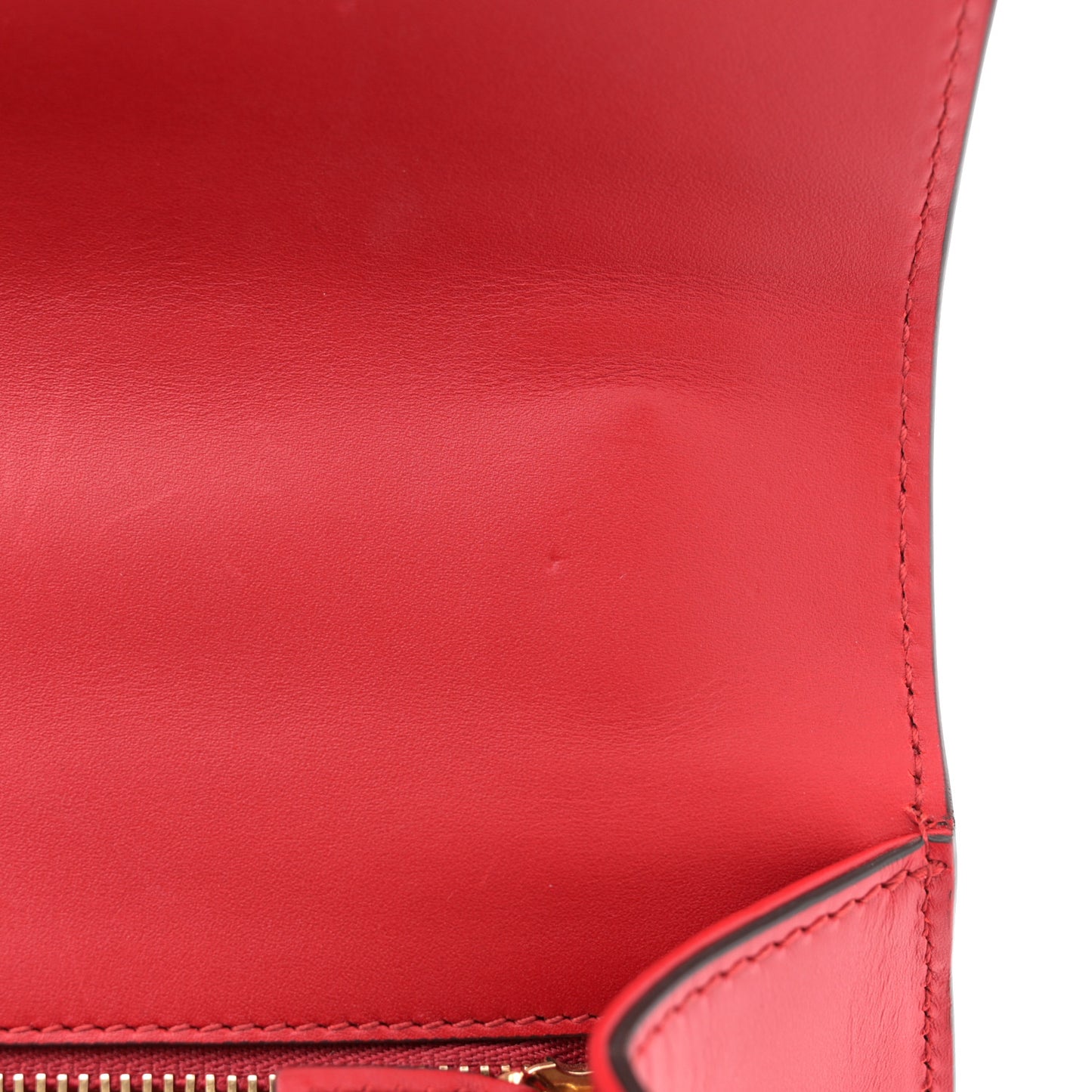 Calfskin Small Sylvie Shoulder Bag Hibiscus Red