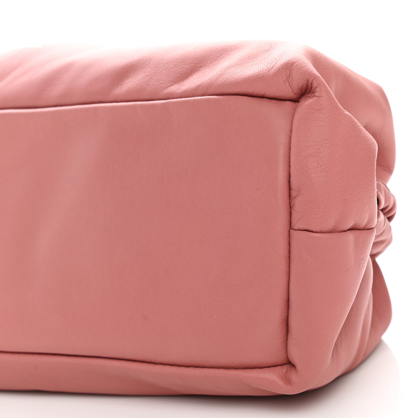 Lambskin Cloud Clutch Blush