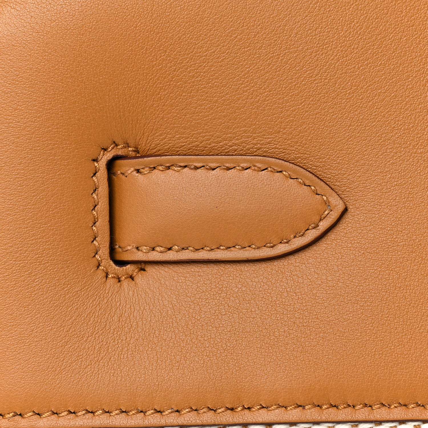 Hermes Swift Twill H Fray Fray Birkin 35 Sesame Ecru 10 of 34