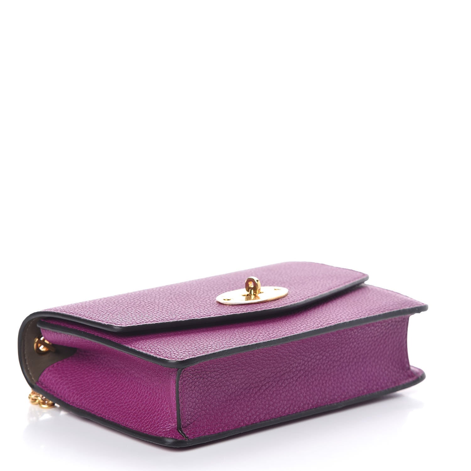 Mulberry Small Classic Grain Calfskin Small Darley Violet 4 of 9
