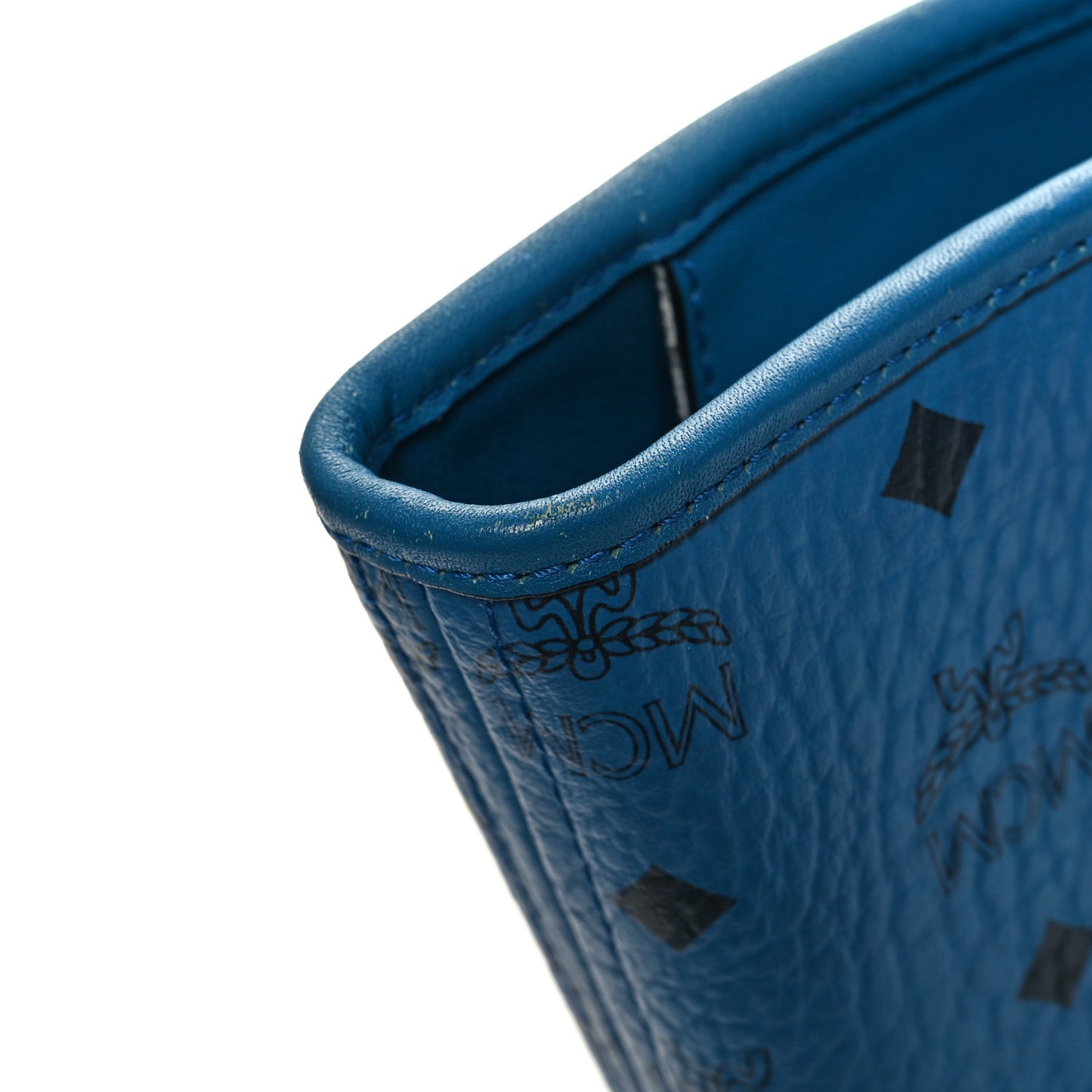 Visetos Large Anya Top Zip Shopper Tote Munich Blue
