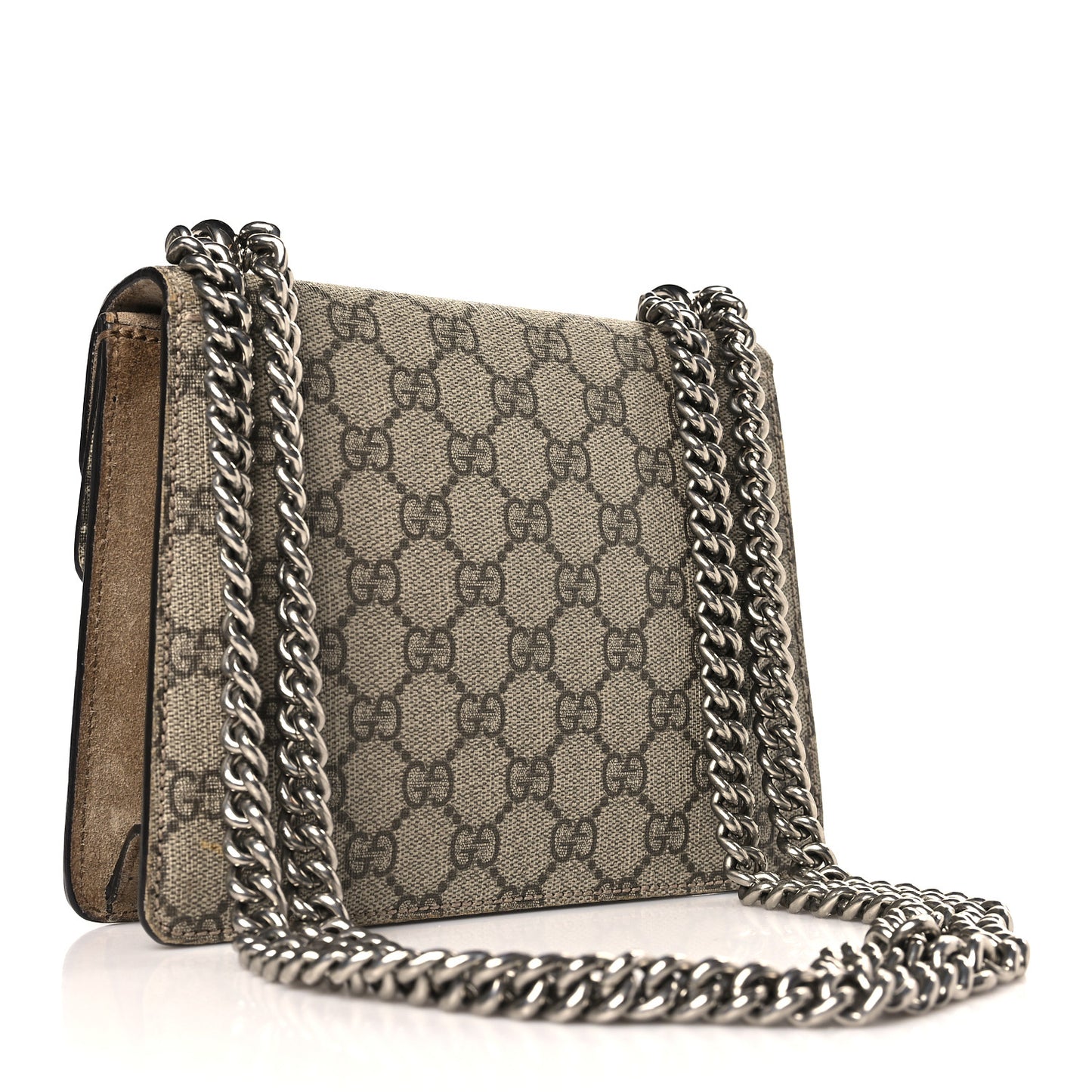 GG Supreme Monogram Mini Dionysus Shoulder Bag Taupe