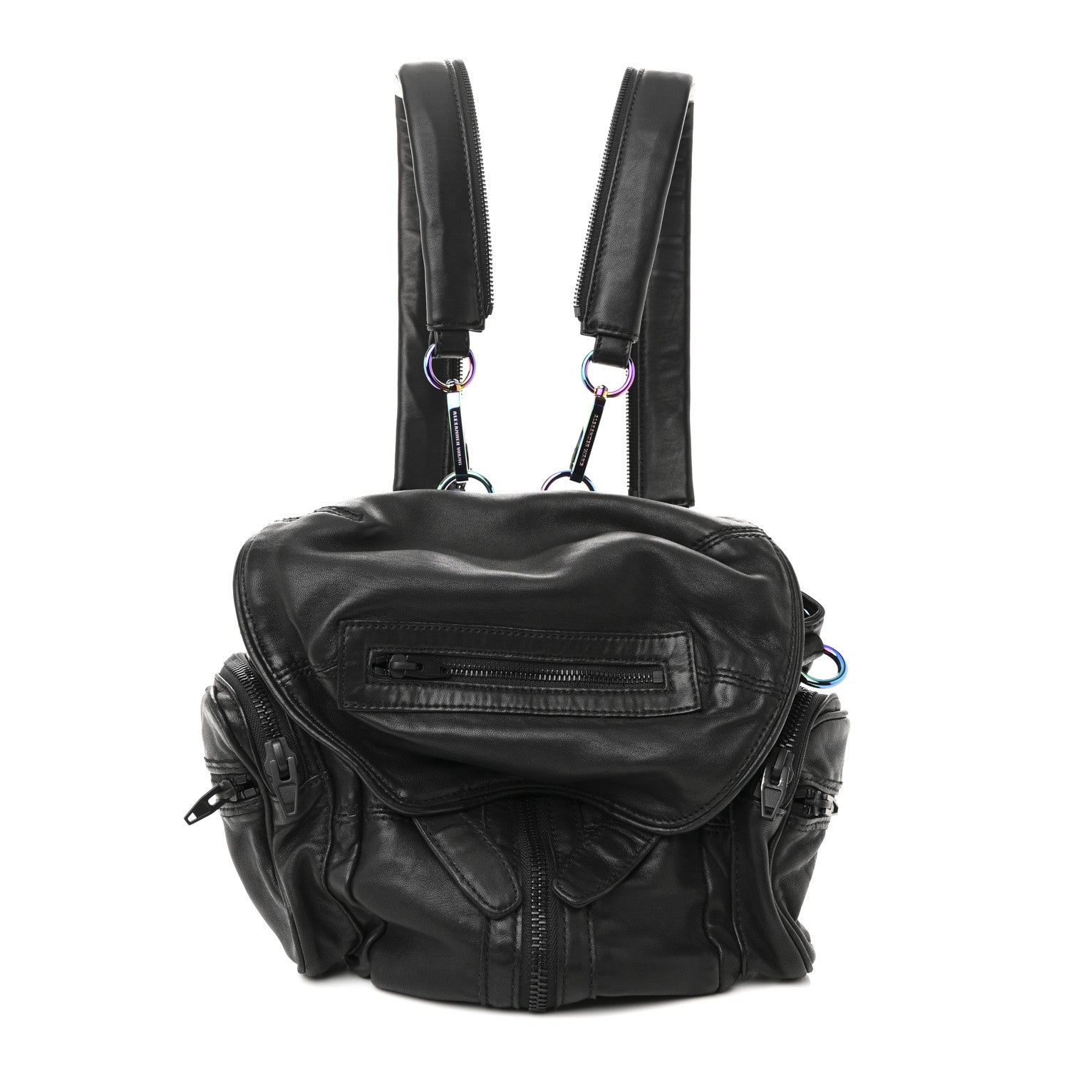 Alexander Wang Lambskin Marti Backpack Bag Washed Black Iridescent Hardware 1792459 – FASHIONPHILE Alexander Wang Lambskin Marti Backpack Bag Washed Black Iridescent Hardware 1792459 – FASHIONPHILE